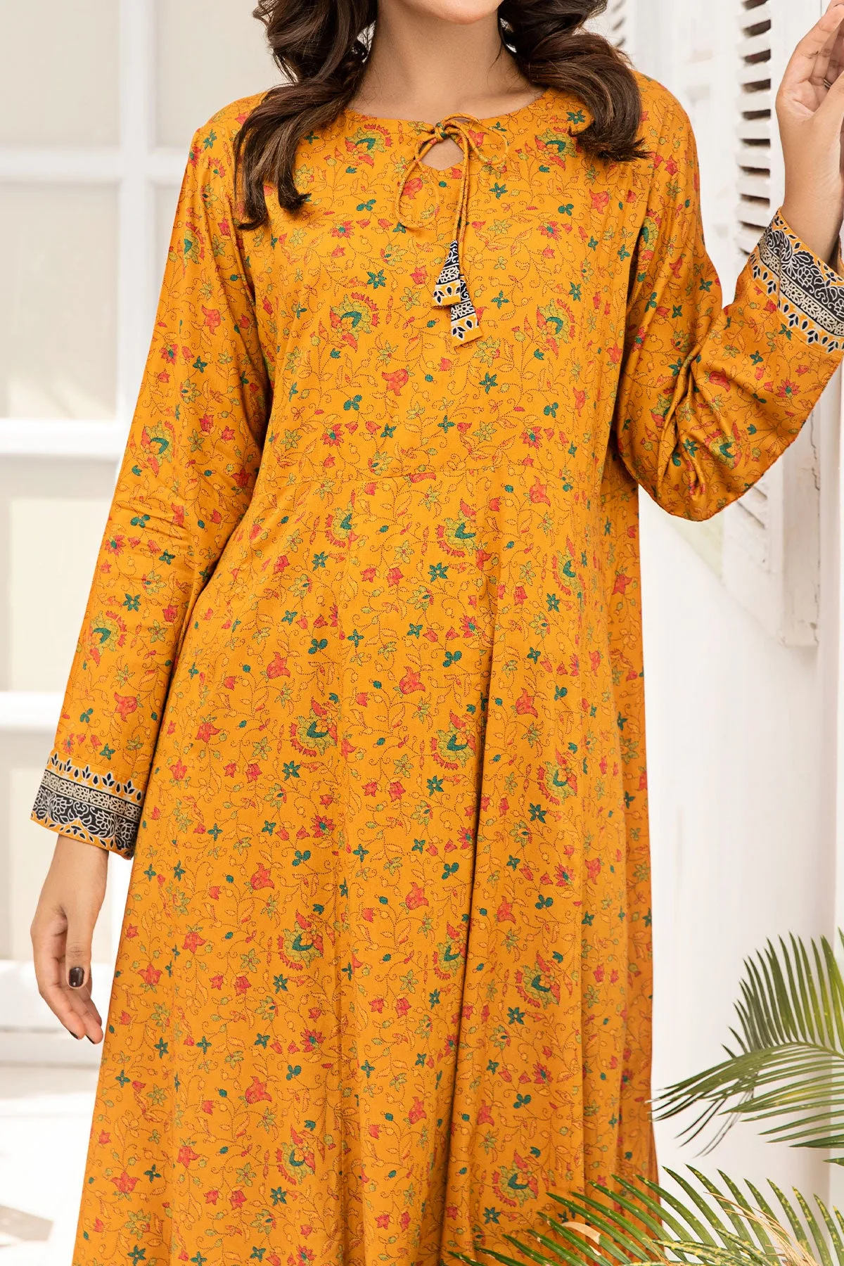 1PIECE DIGITAL PRINT LINEN KURTA  | DPLK-53