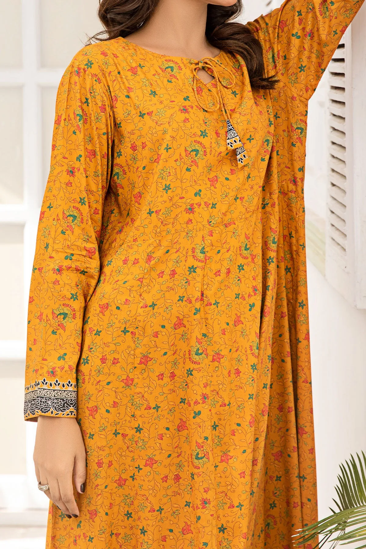 1PIECE DIGITAL PRINT LINEN KURTA  | DPLK-53