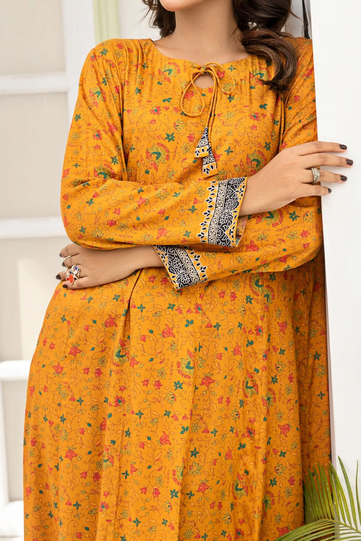 1PIECE DIGITAL PRINT LINEN KURTA  | DPLK-53