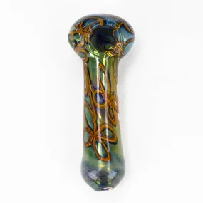 5" Gold Fumed Hand Pipe