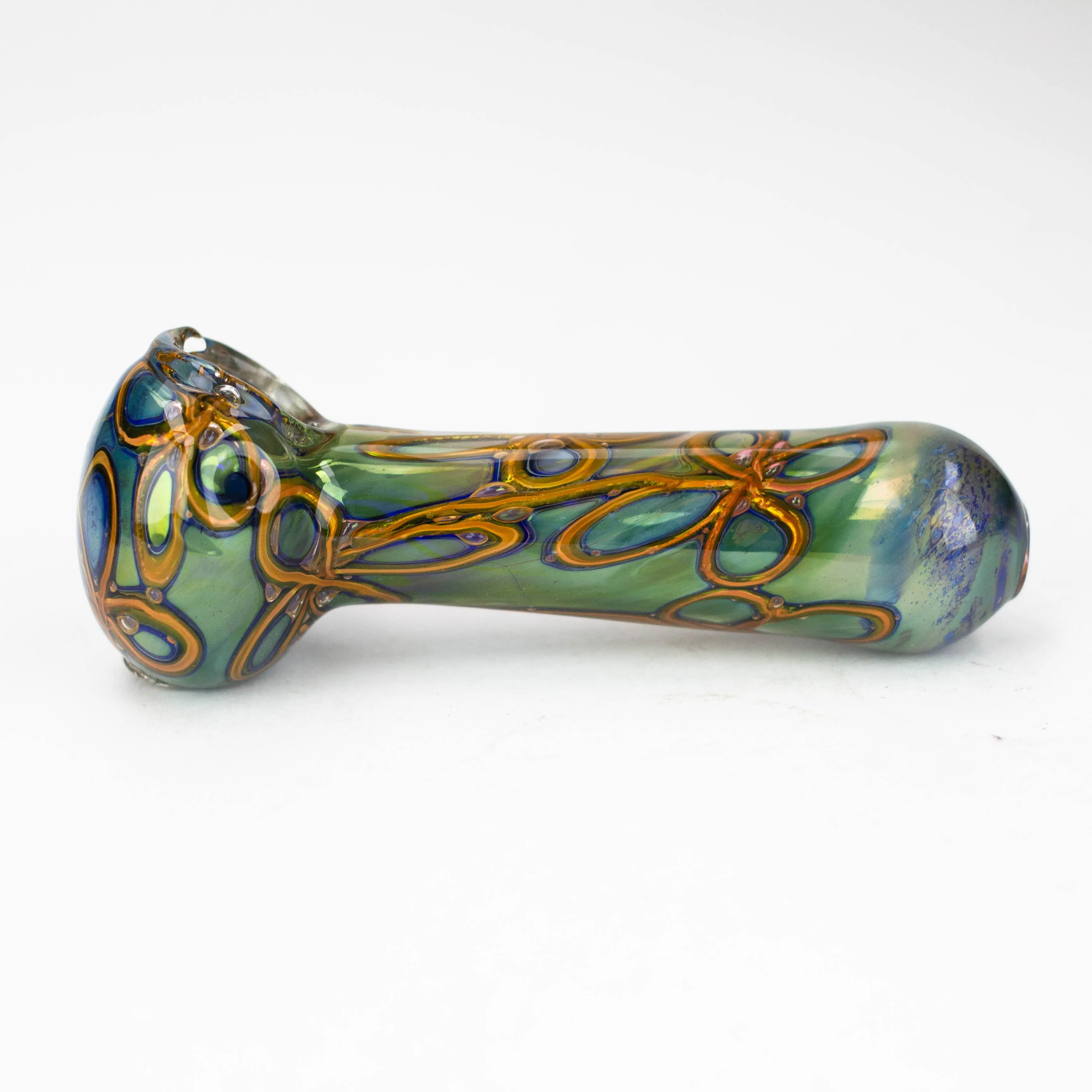 5" Gold Fumed Hand Pipe