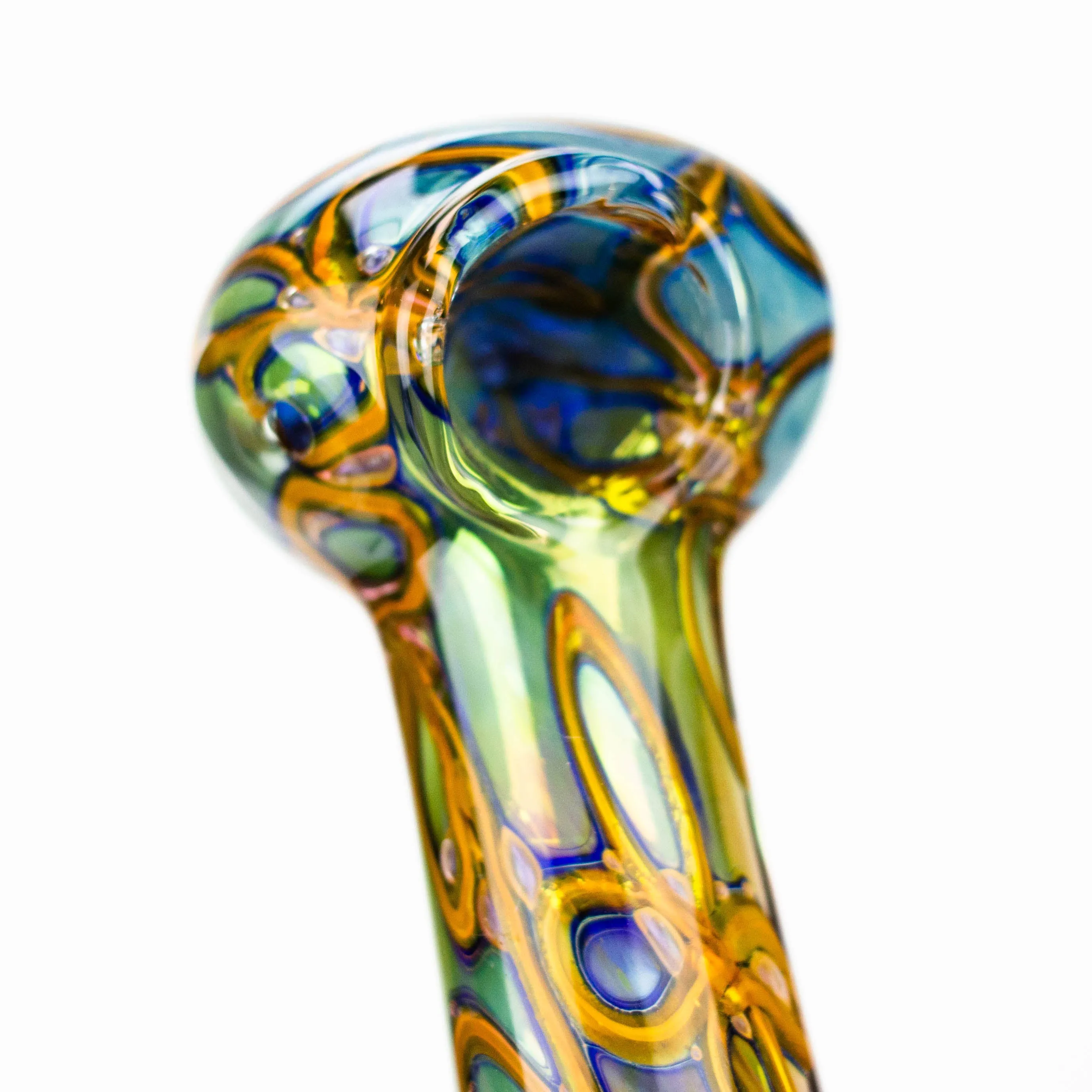 5" Gold Fumed Hand Pipe