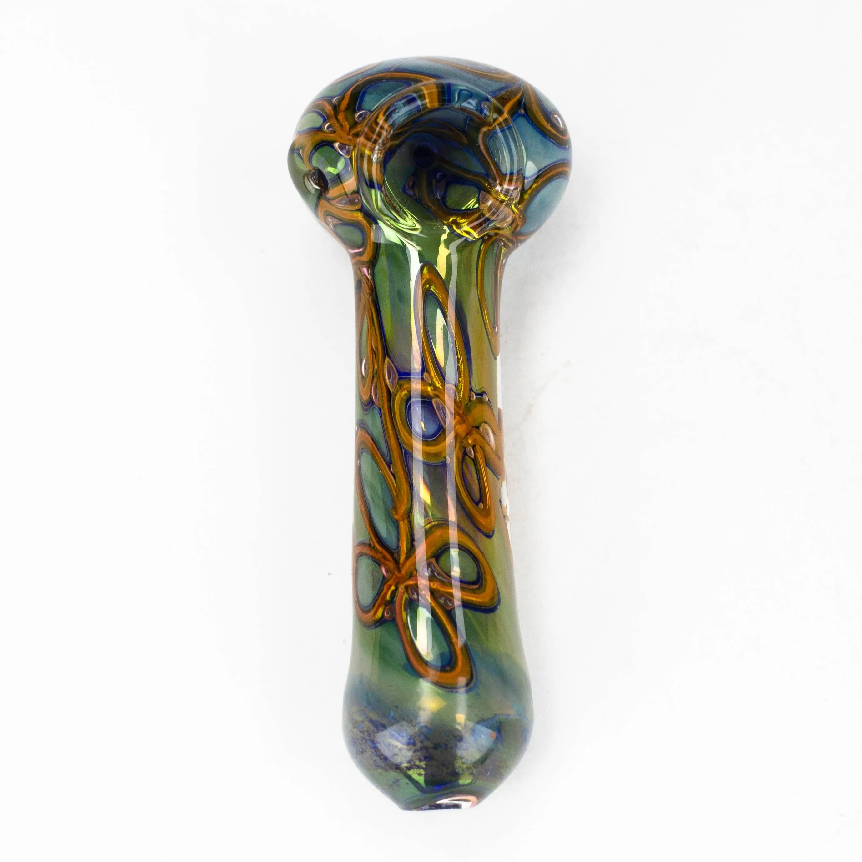 5" Gold Fumed Hand Pipe