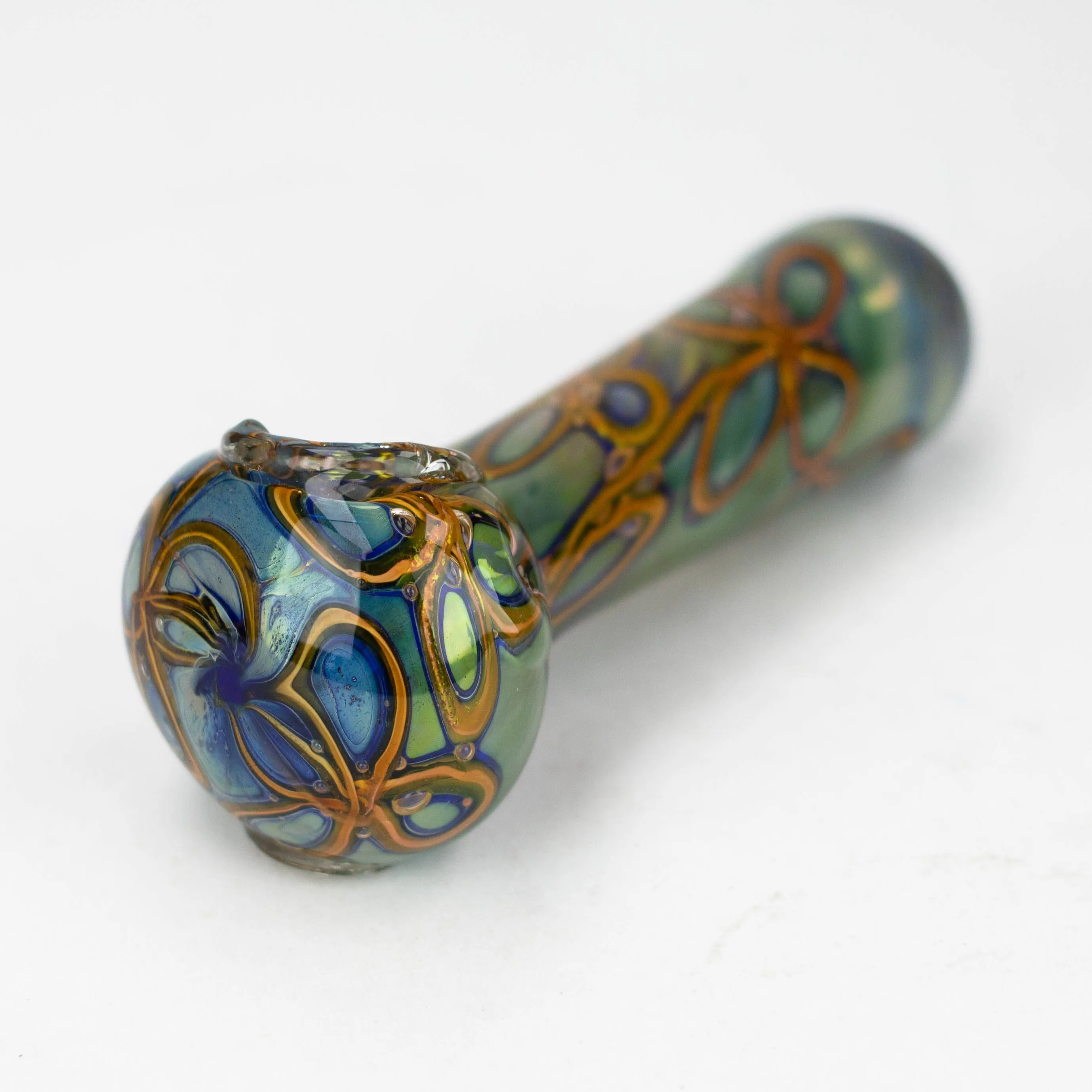 5" Gold Fumed Hand Pipe