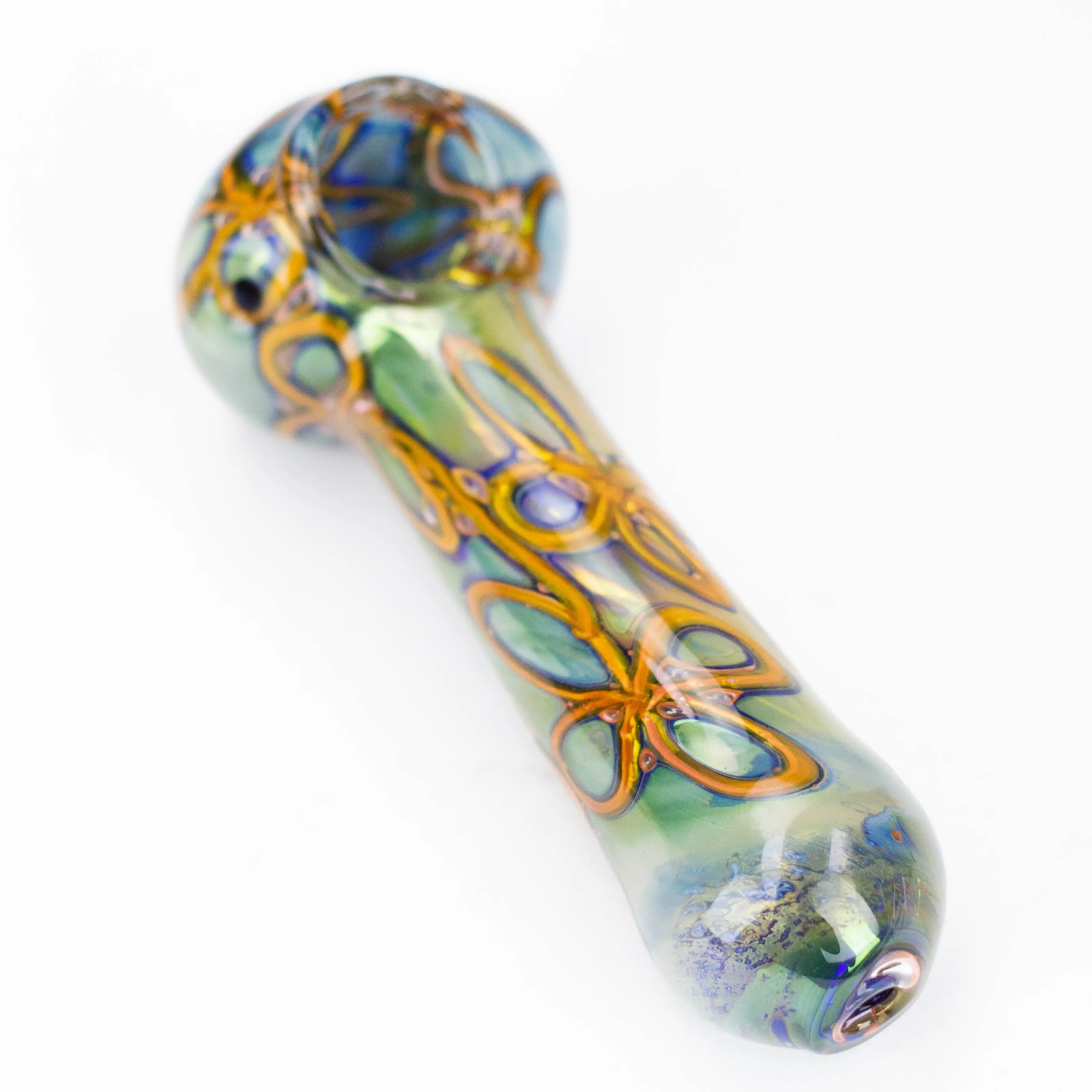 5" Gold Fumed Hand Pipe