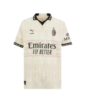 AC Milan x PLEASURES 2023/2024 special version shirt white