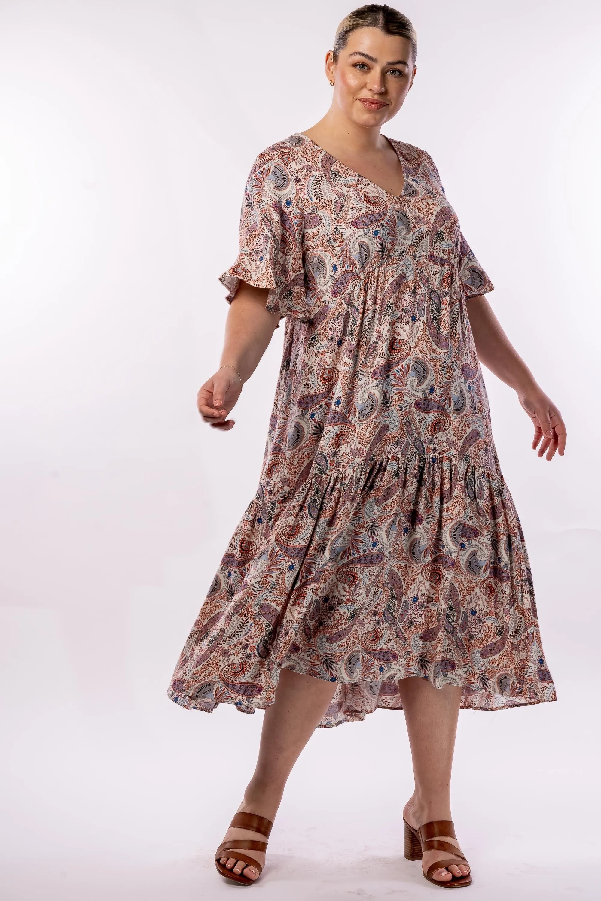 Babooshka Maxi Dress - Paisley - LAST ONE - SIZE XS (12/14)