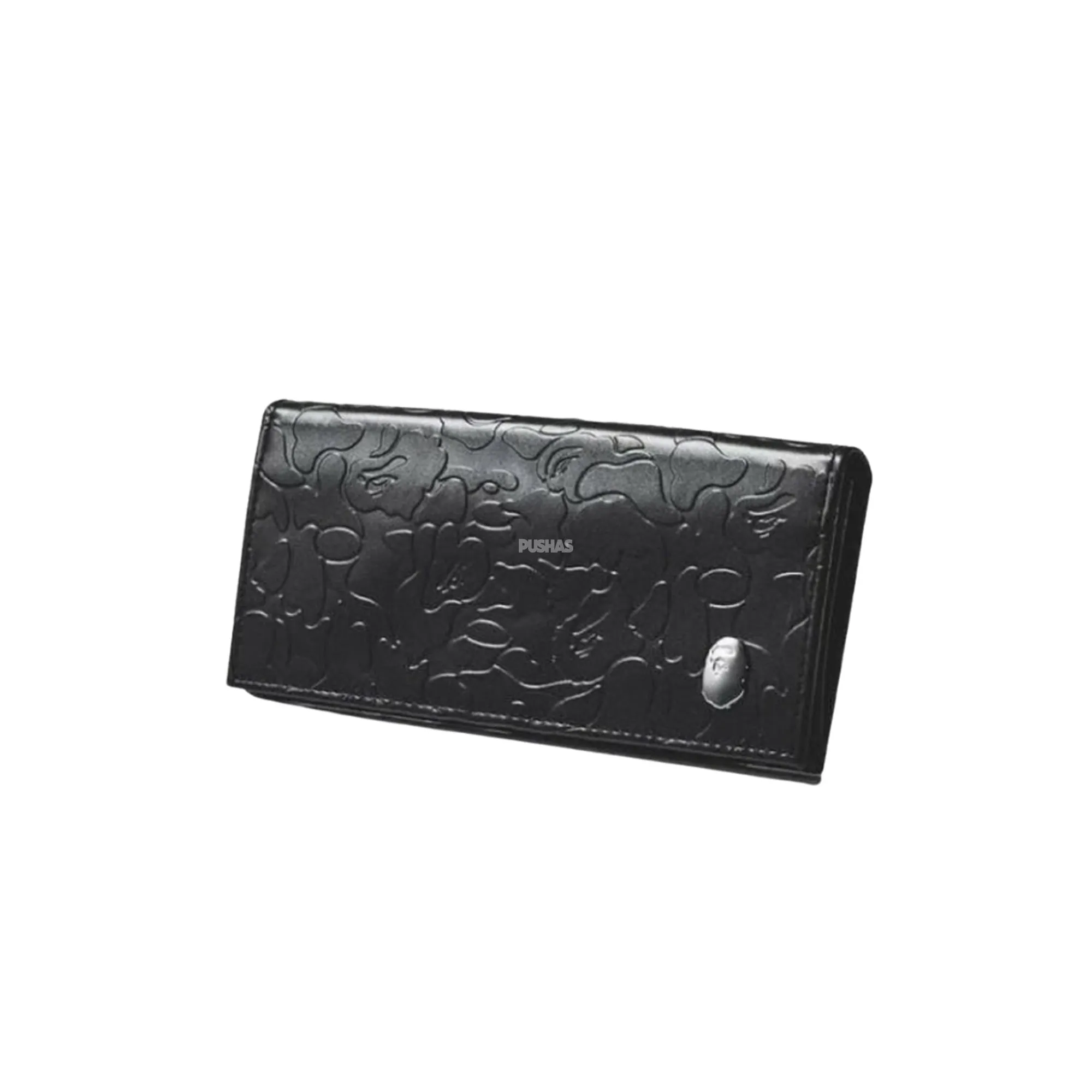 BAPE Magazine Exclusive Black Emboss Long Wallet