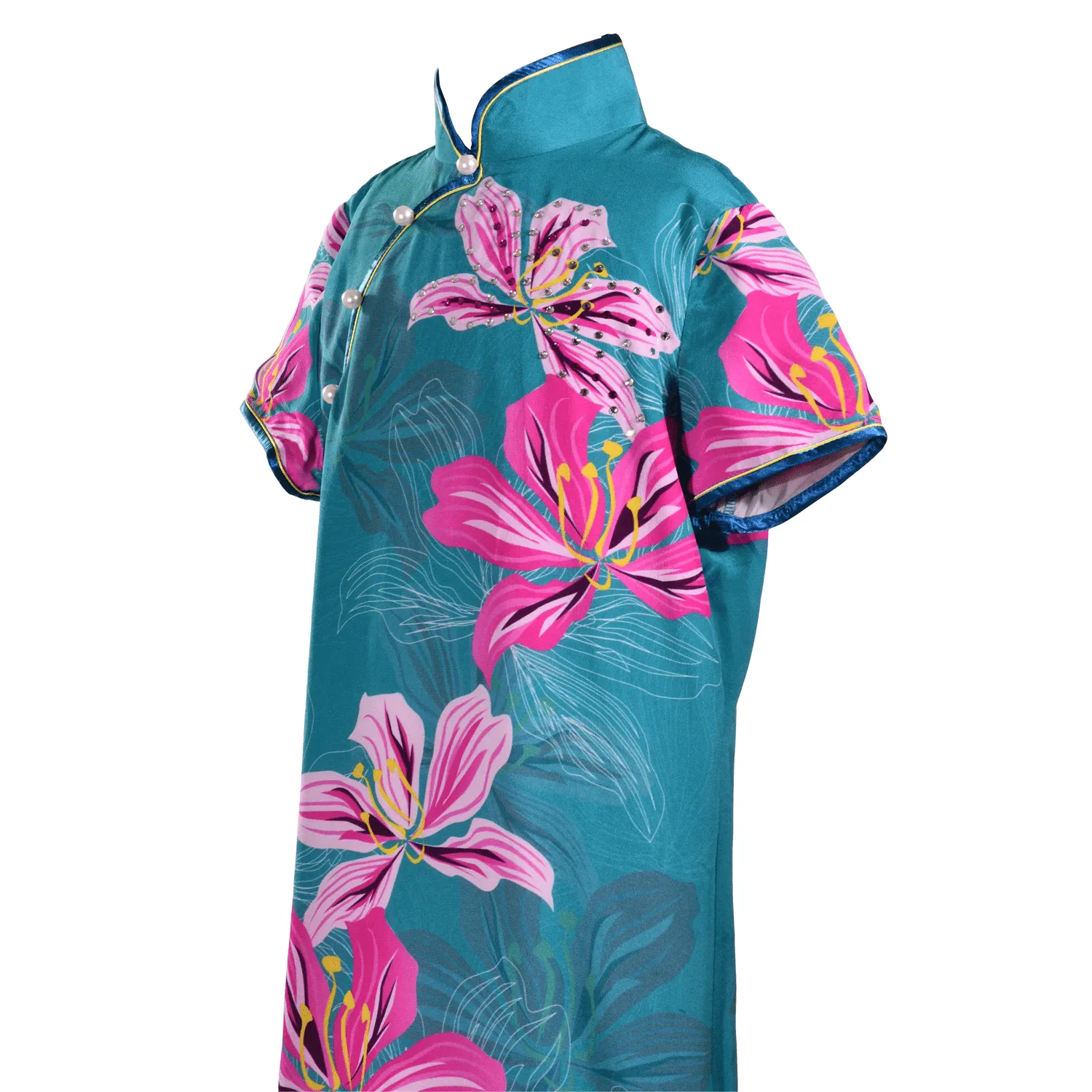 【BAUHINIA】100% Silk Cheongsam -Junior