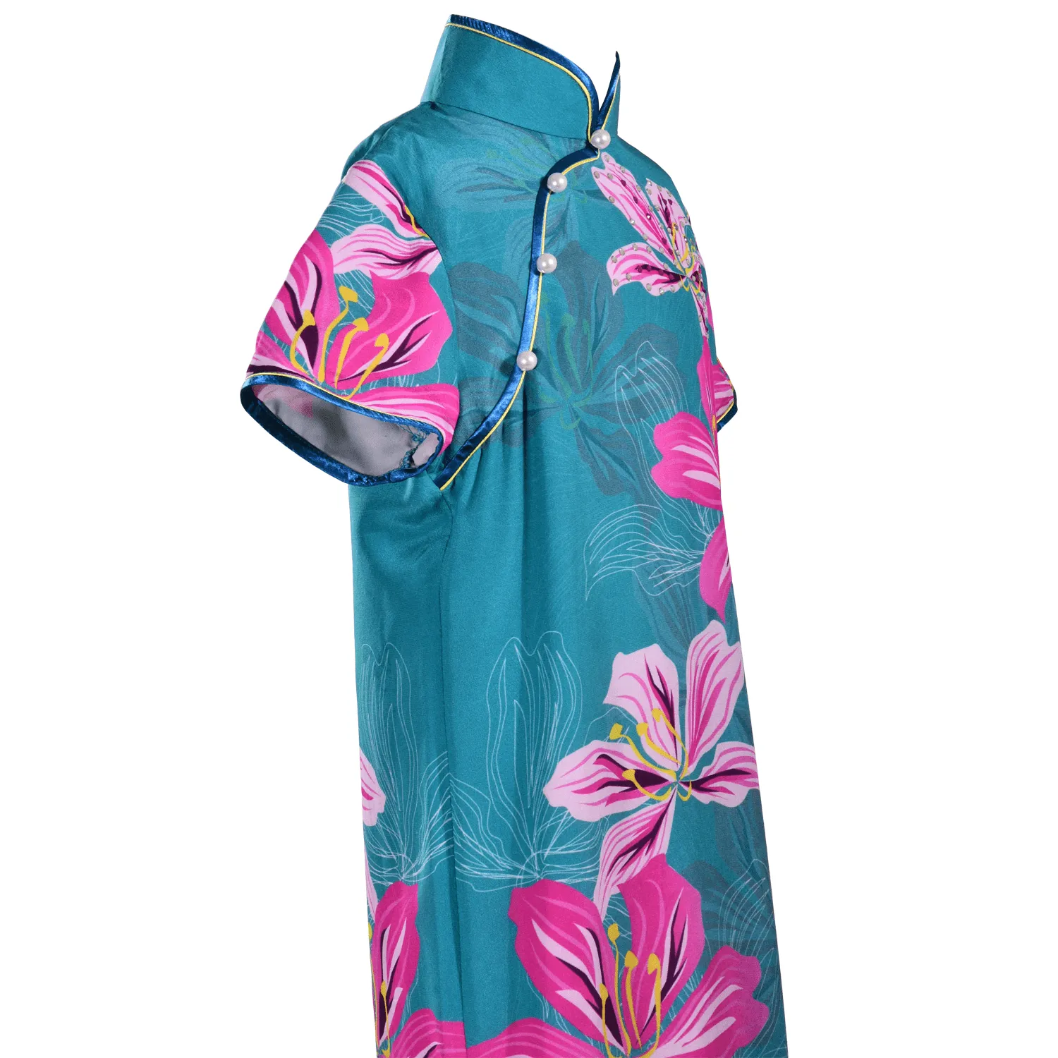 【BAUHINIA】100% Silk Cheongsam -Junior