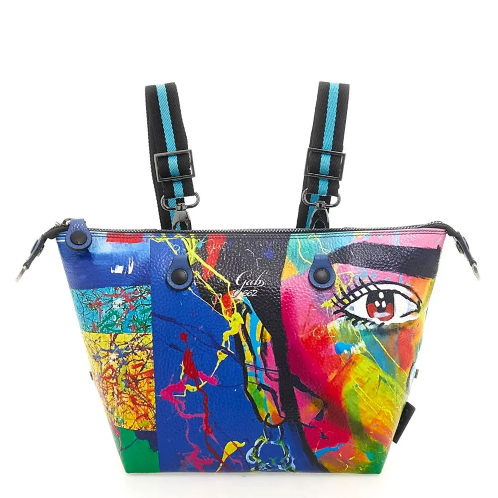 Borsa Donna a Mano con Tracolla GABS G3 PLUS in Pelle stampa Frida Media