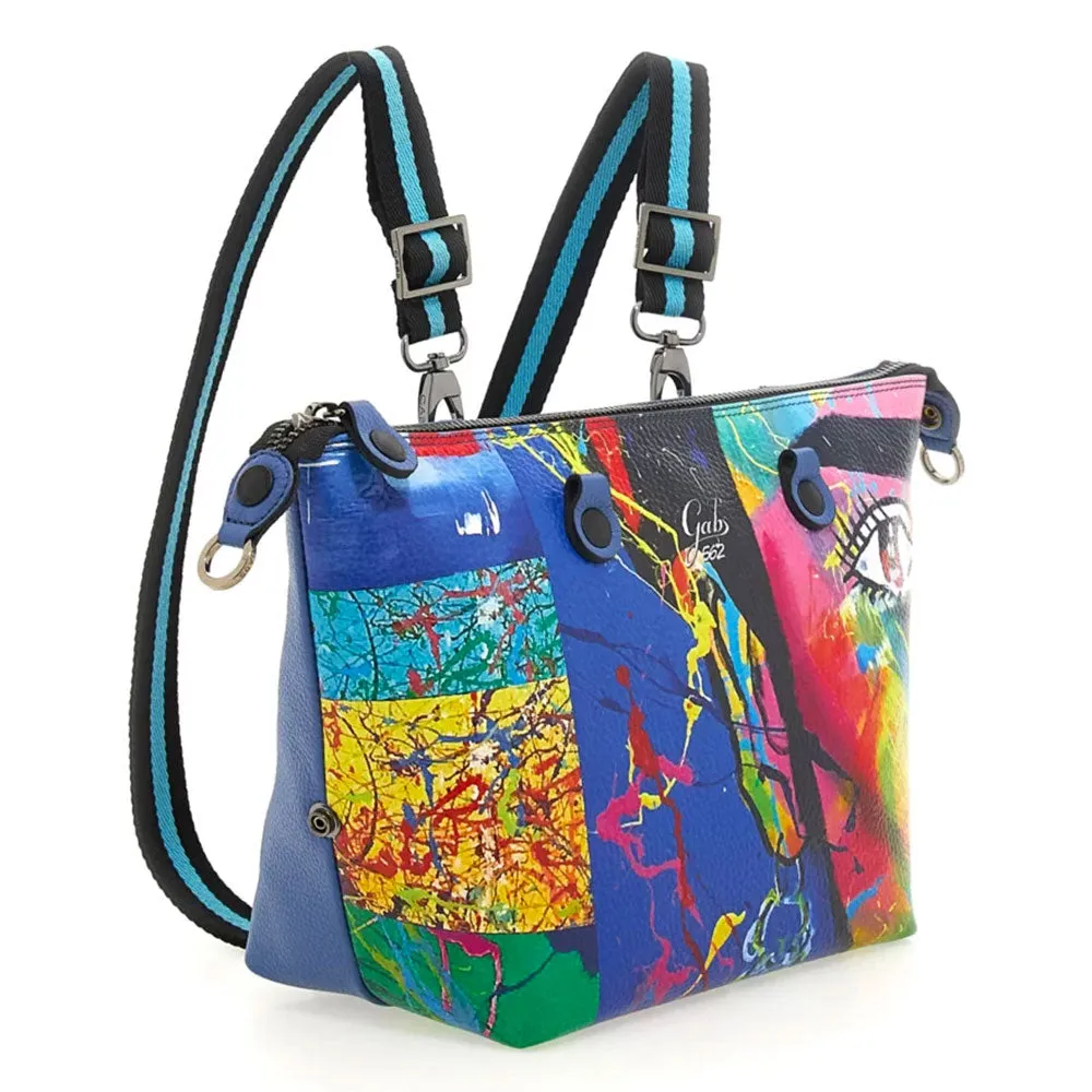 Borsa Donna a Mano con Tracolla GABS G3 PLUS in Pelle stampa Frida Media