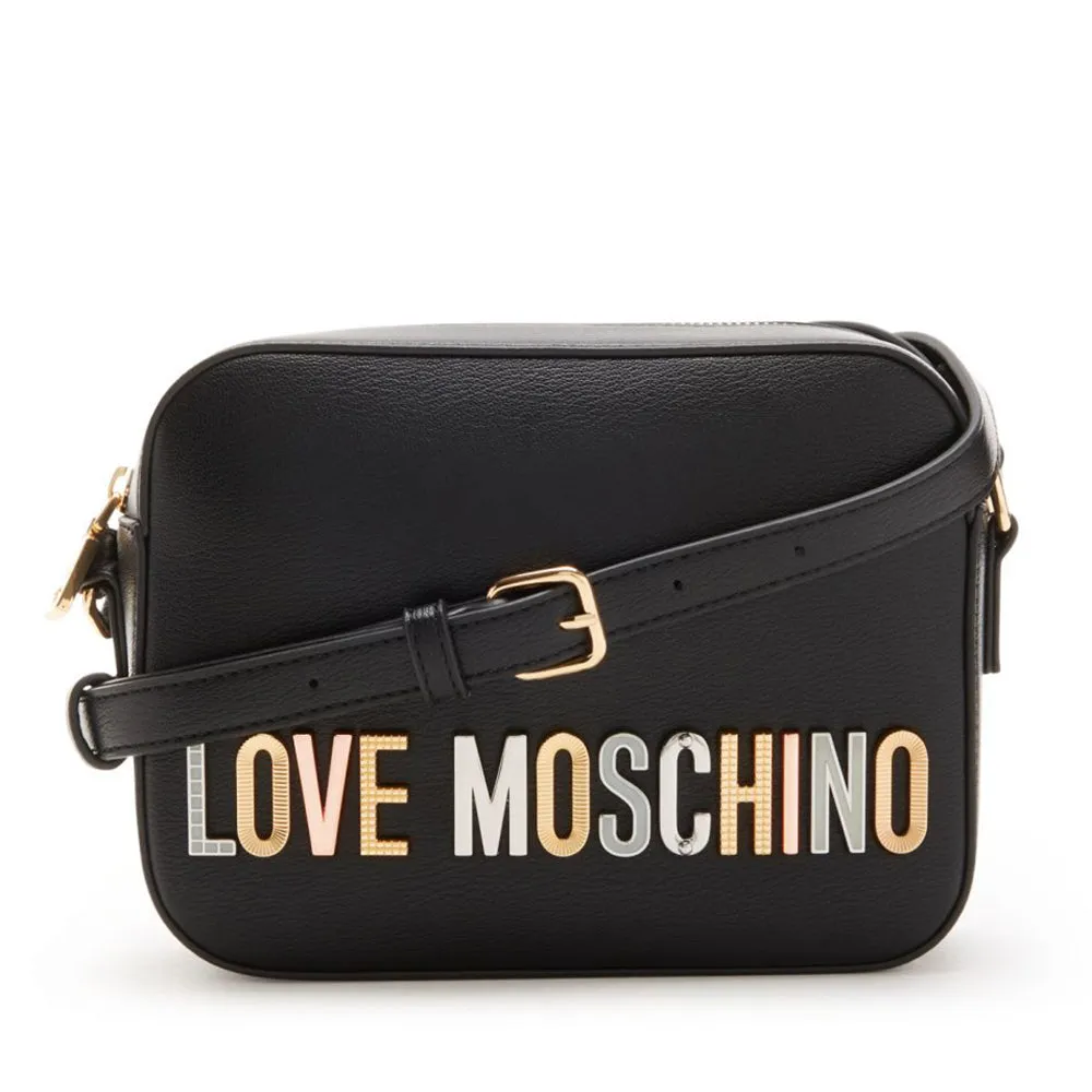 Borsa Donna a Tracolla LOVE MOSCHINO linea Bold Love Lettering colore Nero