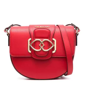 Borsa Donna a Tracolla LOVE MOSCHINO linea Love Bridge Rosso