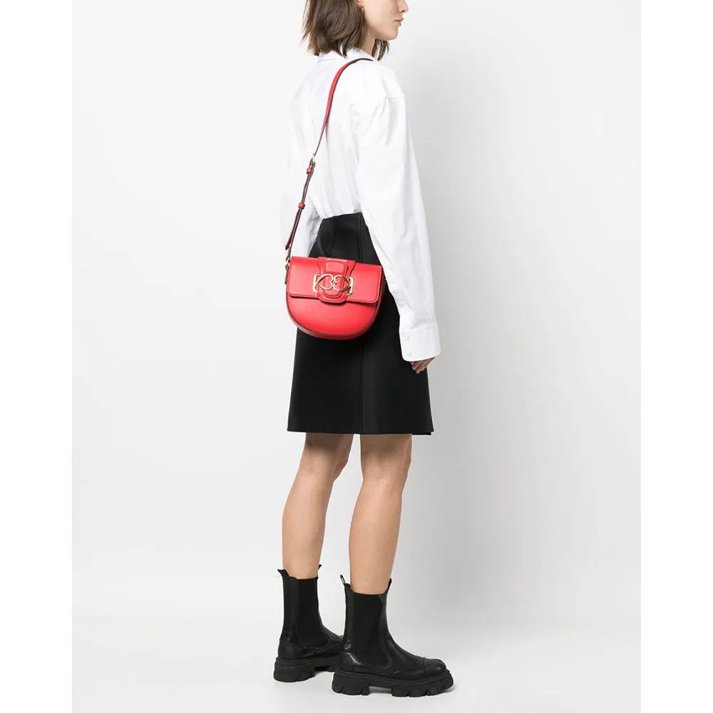 Borsa Donna a Tracolla LOVE MOSCHINO linea Love Bridge Rosso