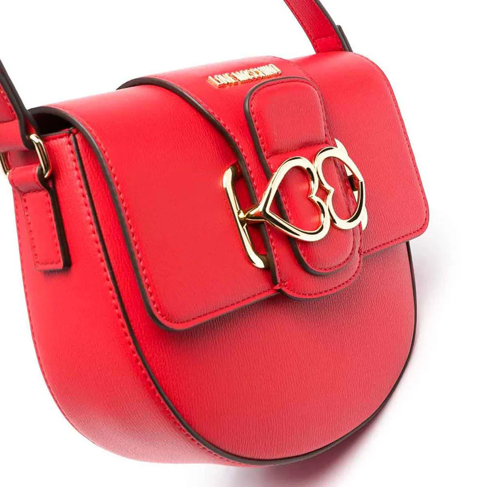 Borsa Donna a Tracolla LOVE MOSCHINO linea Love Bridge Rosso