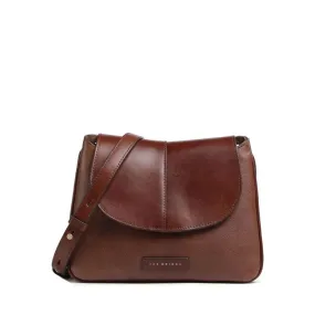 Borsa Donna a Tracolla THE BRIDGE linea Elisabetta in Pelle Marrone