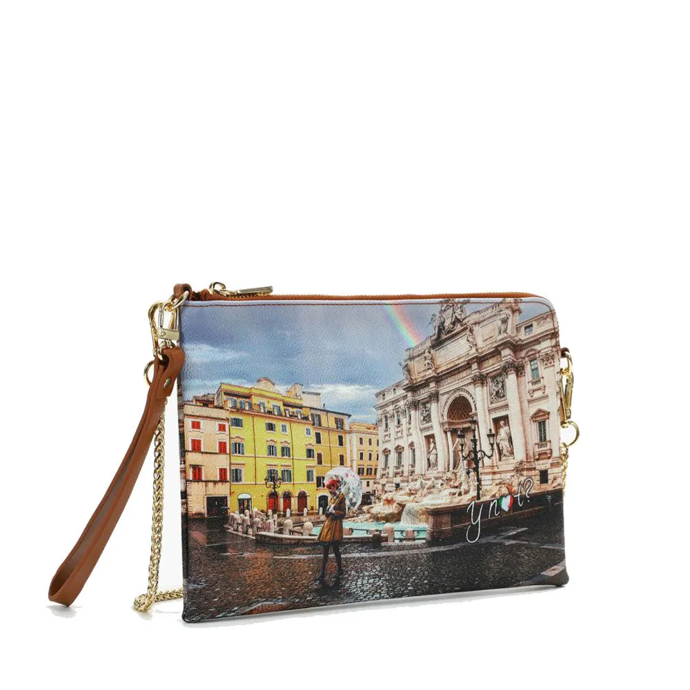 Borsa Donna Y NOT Pochette con Tracolla YES-303 Rainbow Rome