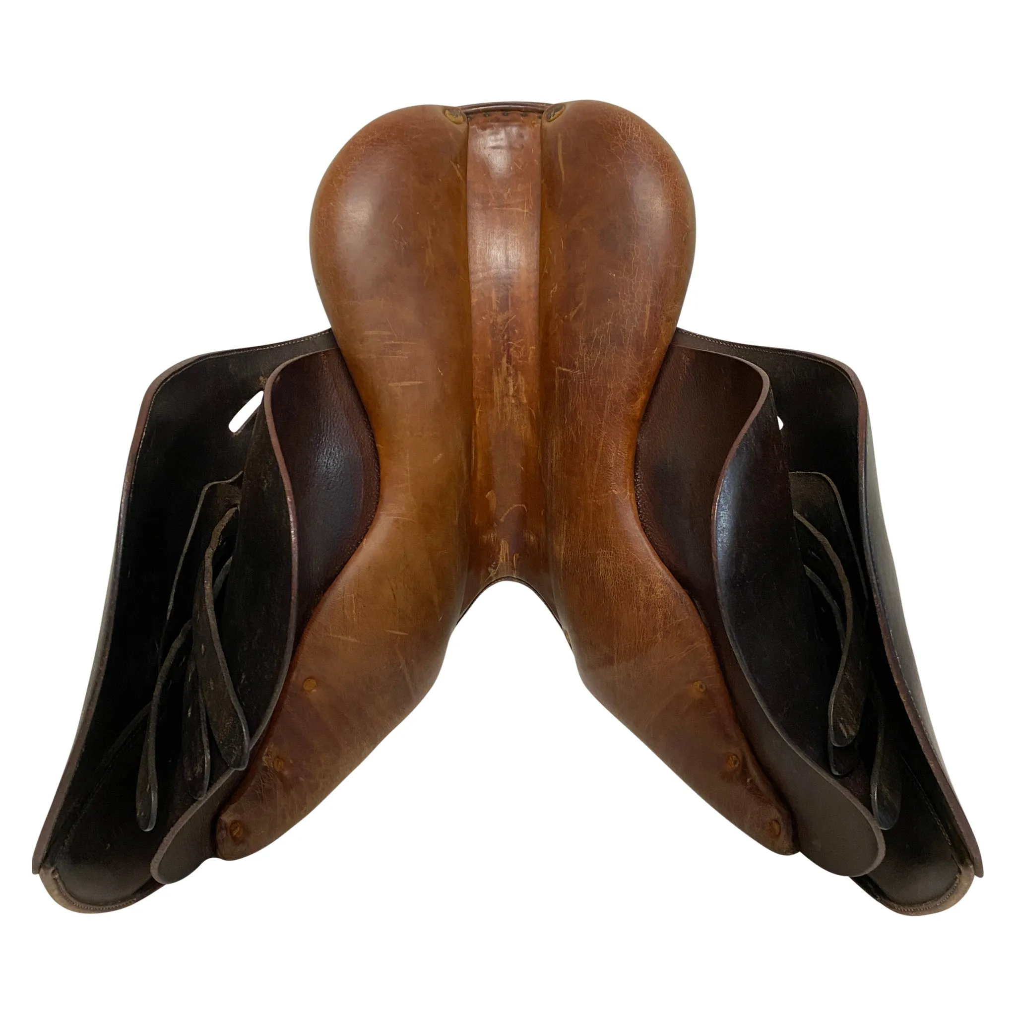 Butet 2004 Grain Jumping Saddle in Gold - 16 - 1 Flap