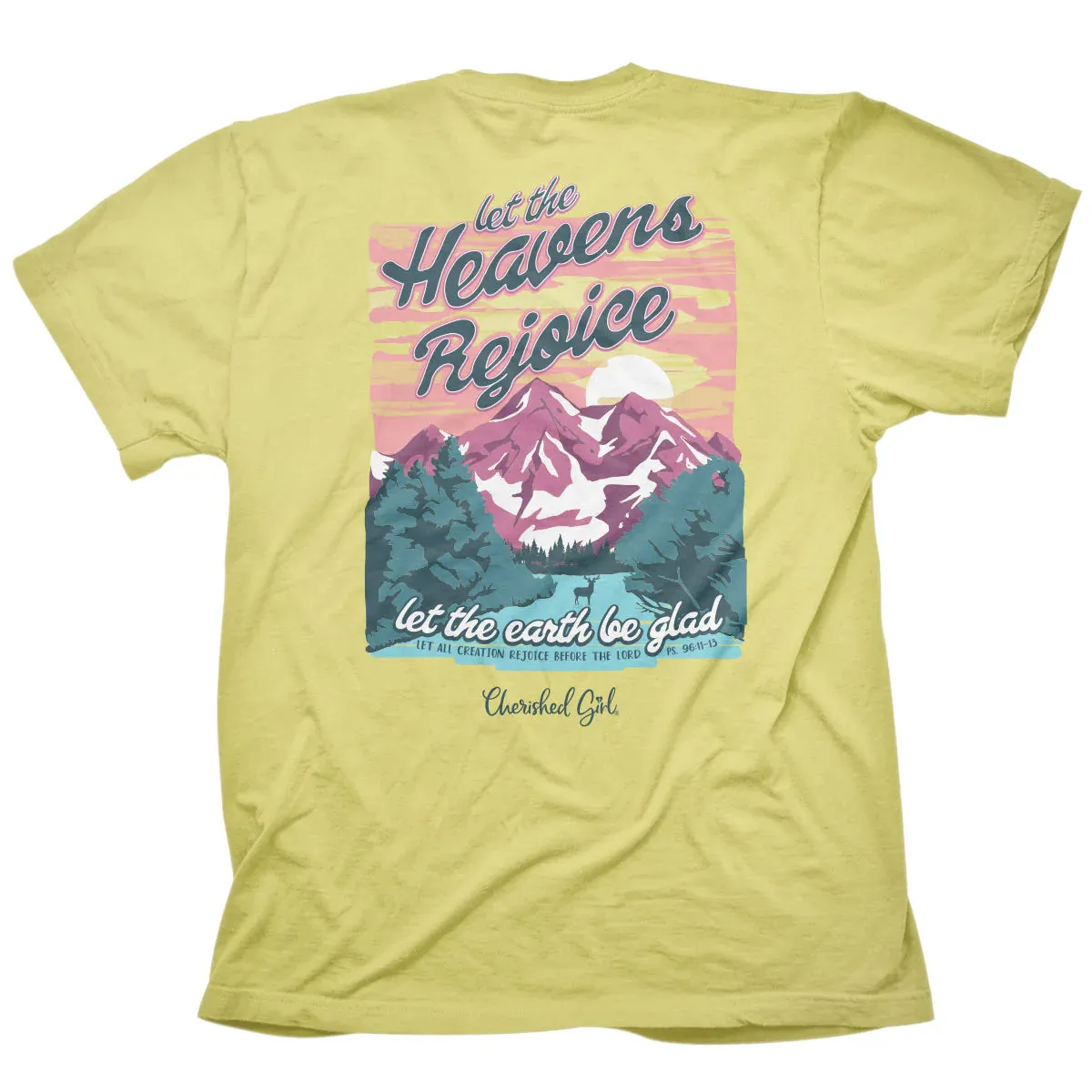 Cherished Girl Heavens Rejoice Faith T-Shirt