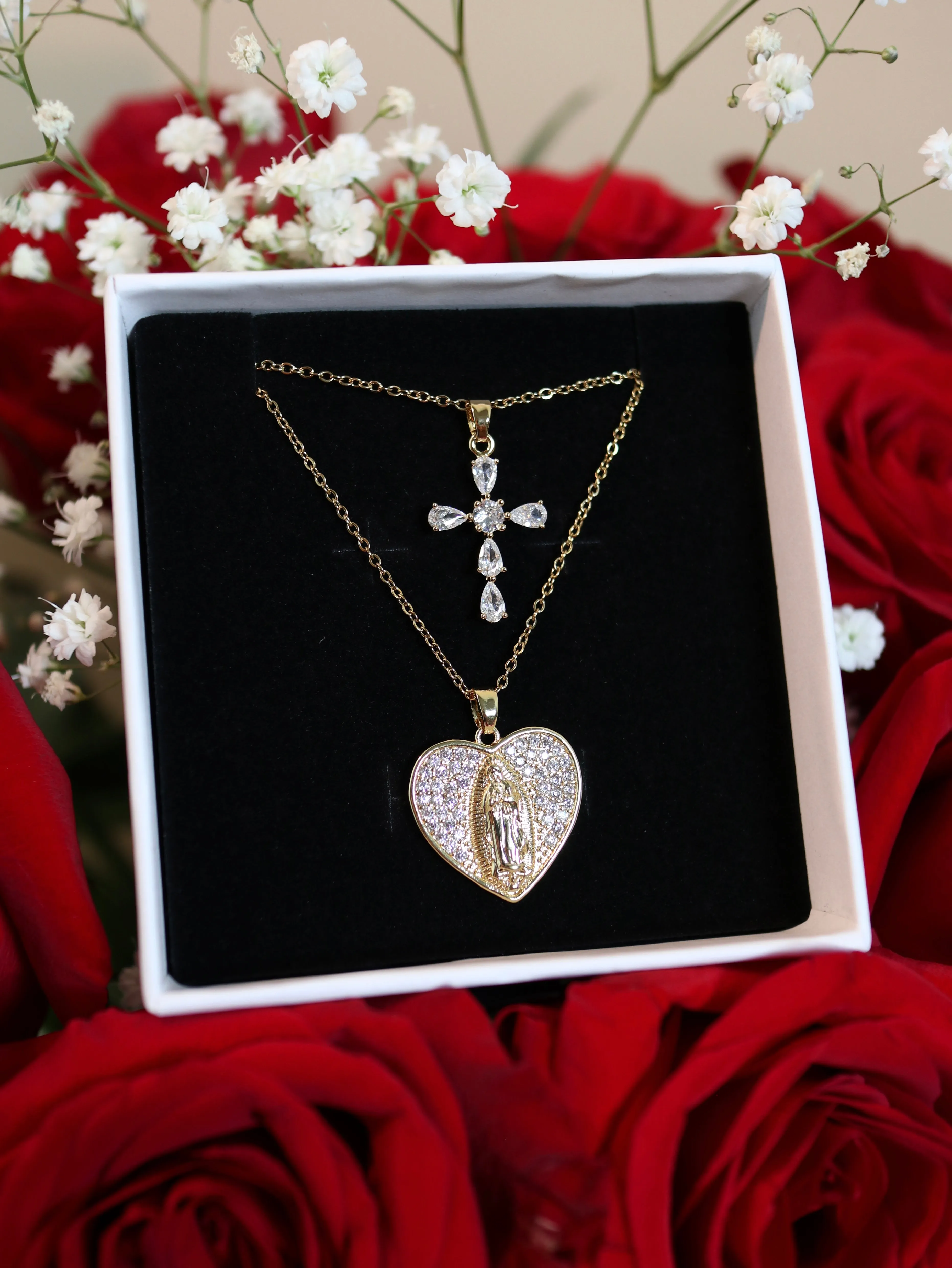 Corazon Guadalupe Necklace