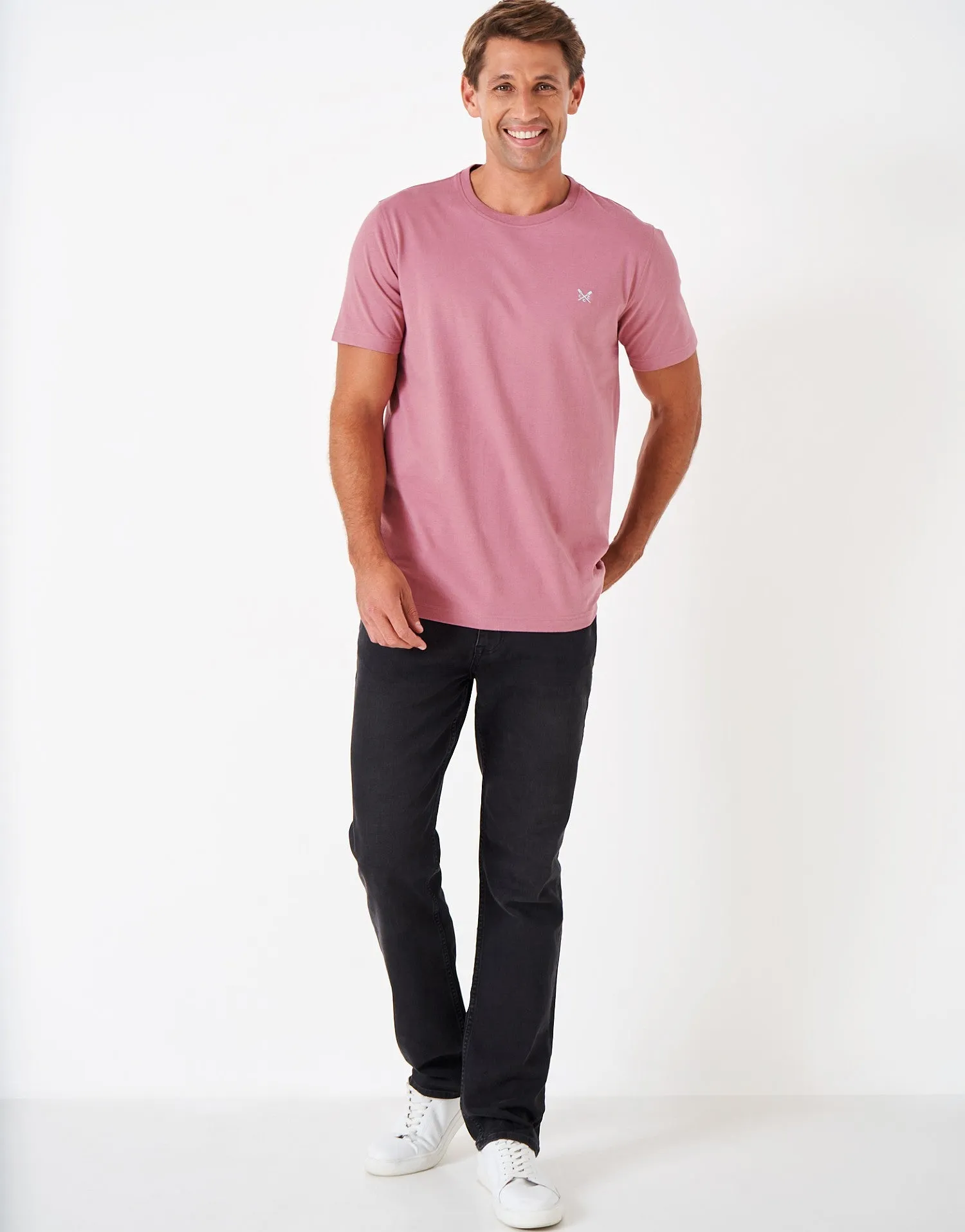 Crew Clothing Mens Crew Neck T-Shirt 'Classic Tee' - Short Sleeved