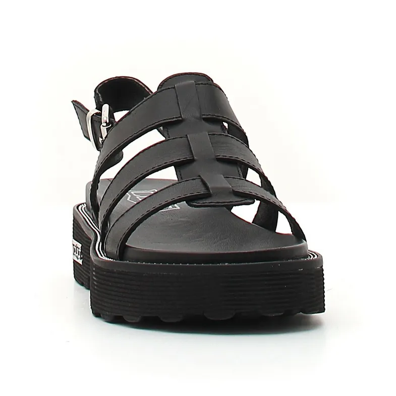 Cult Ziggy 3137 black leather women's sandal