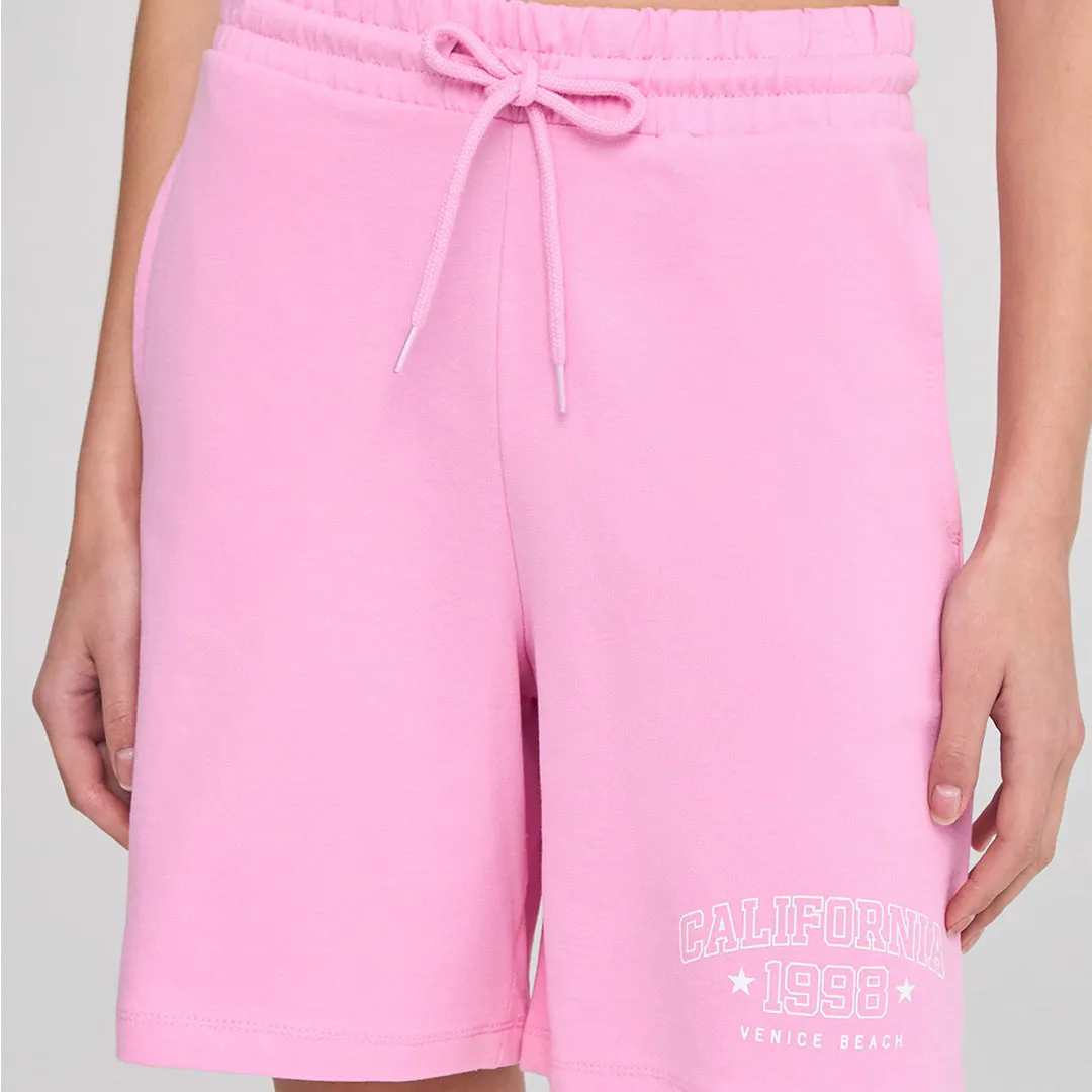 Drawstring Closure Bermuda Shorts