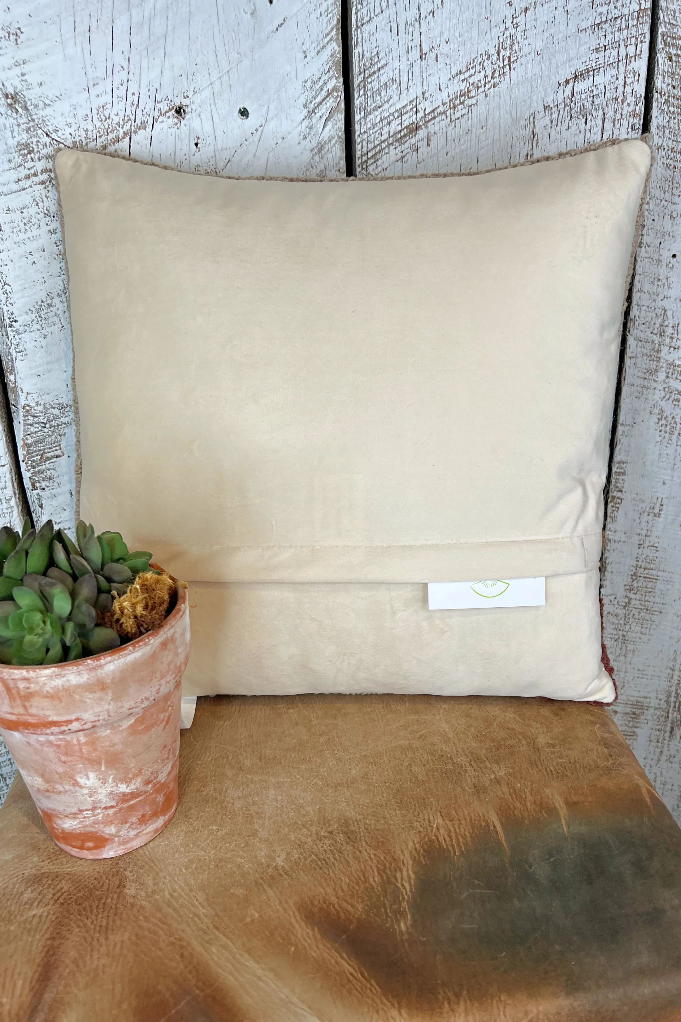 El Caballo ~ Wool Hooked Pillow