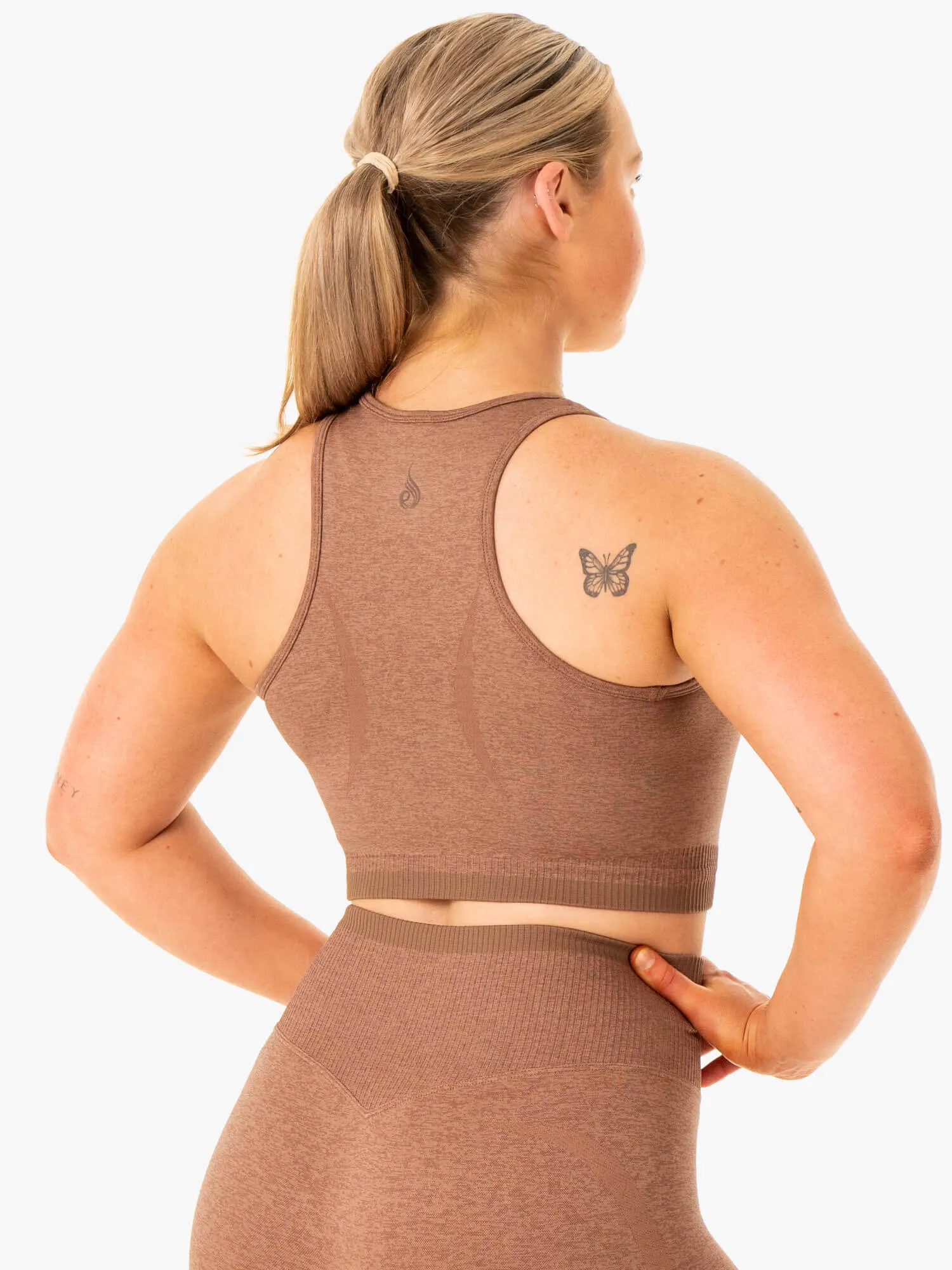 Excel Seamless Tank - Mocha Marl