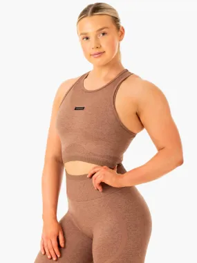 Excel Seamless Tank - Mocha Marl