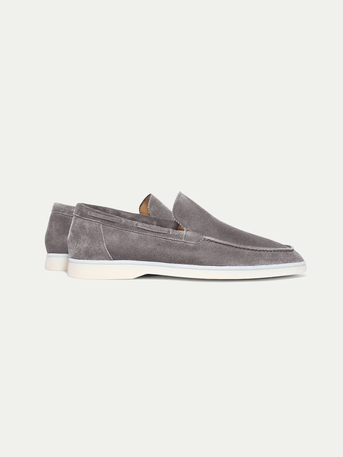 Grey Yacht Loafers