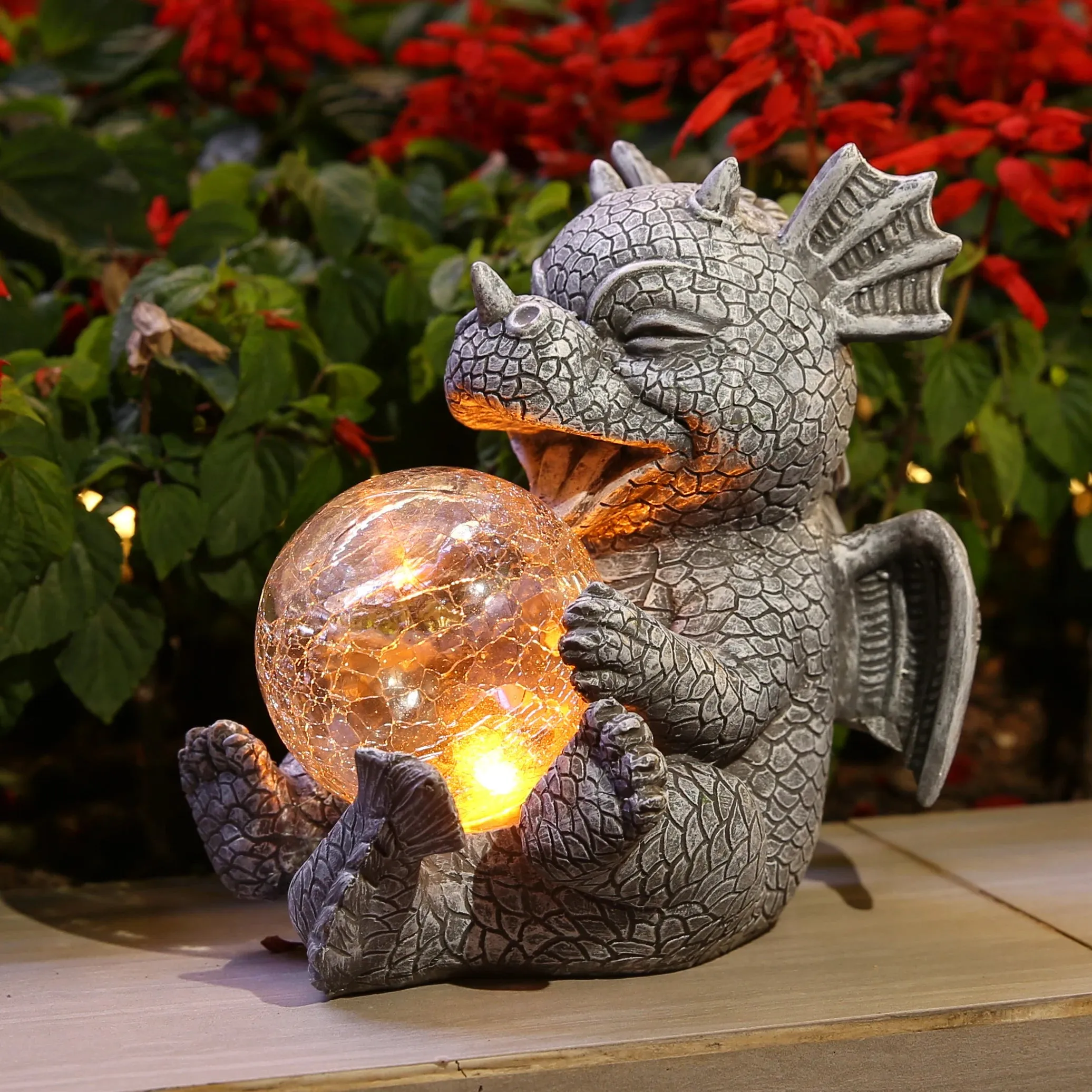 Happy Baby Dragon Solar Light