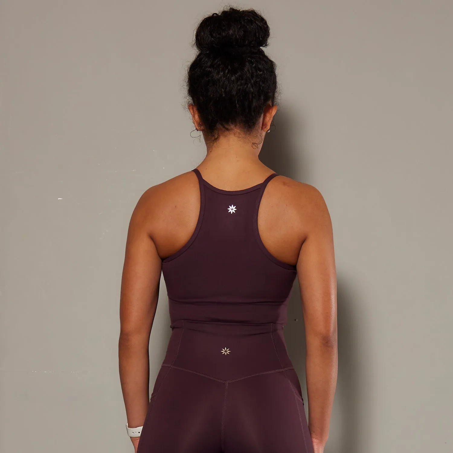 Harmony Crop - Rich Burgundy