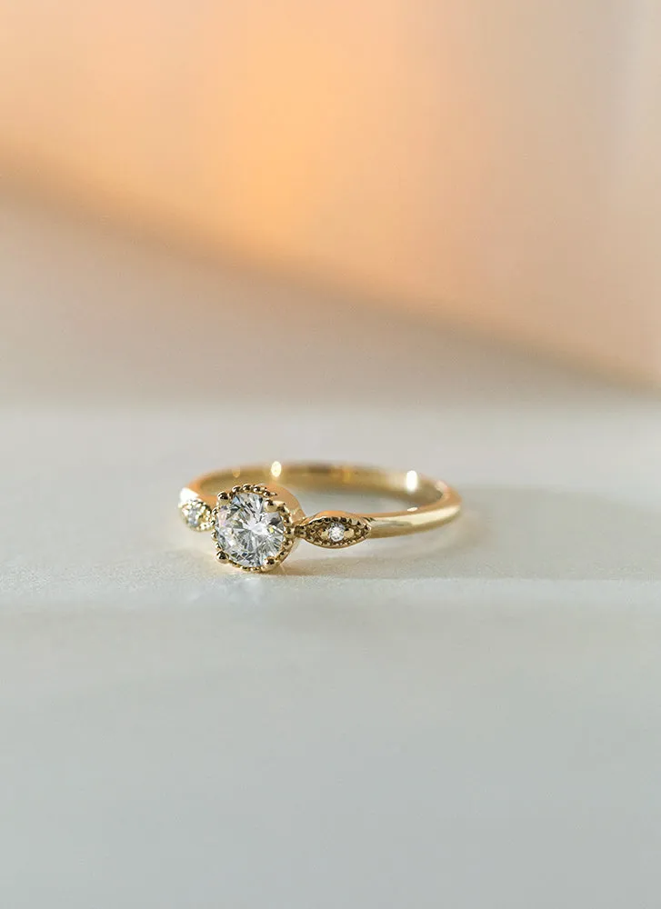 Harper diamond ring 14k gold