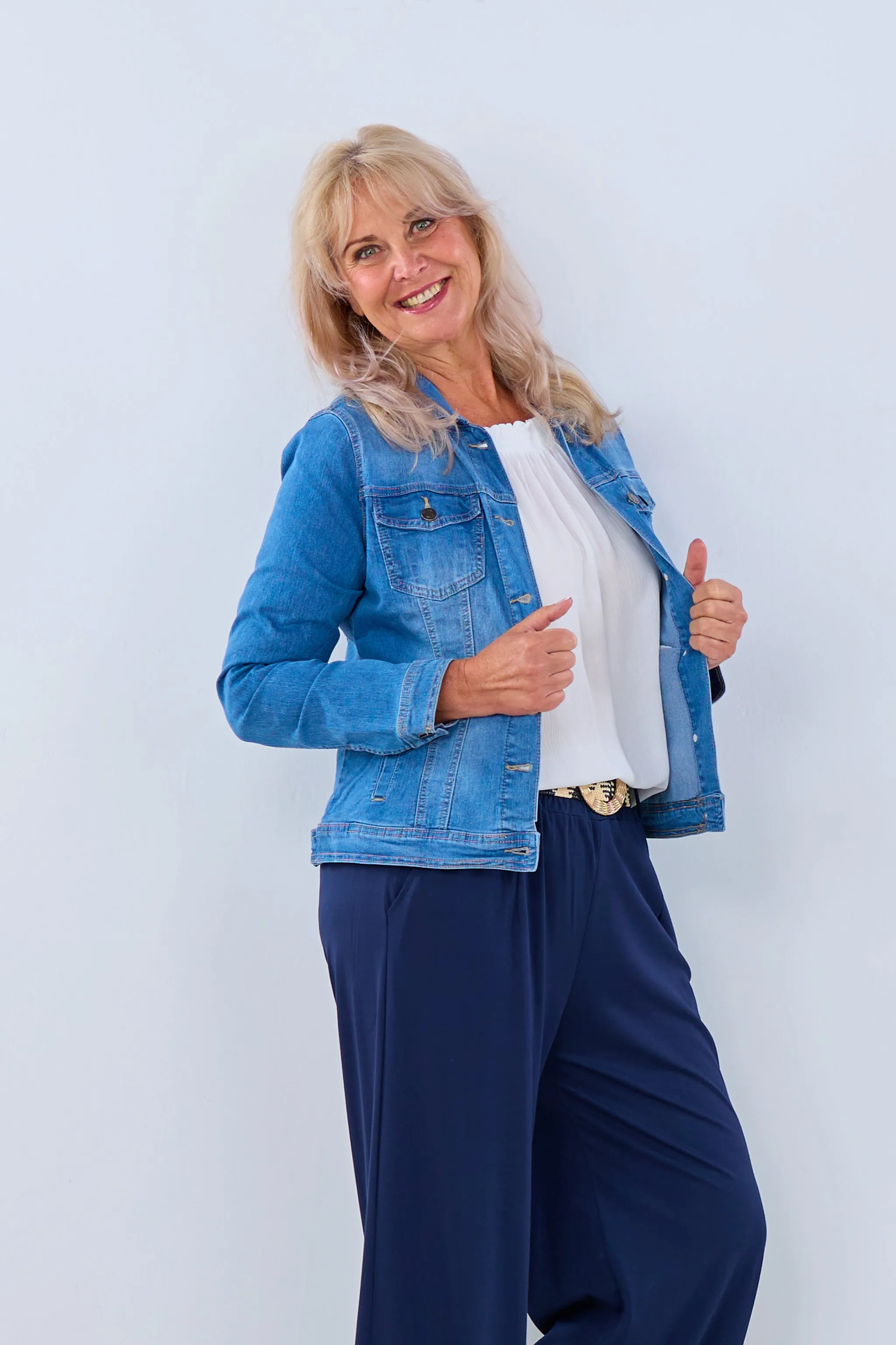 Jeansjacke, blue denim