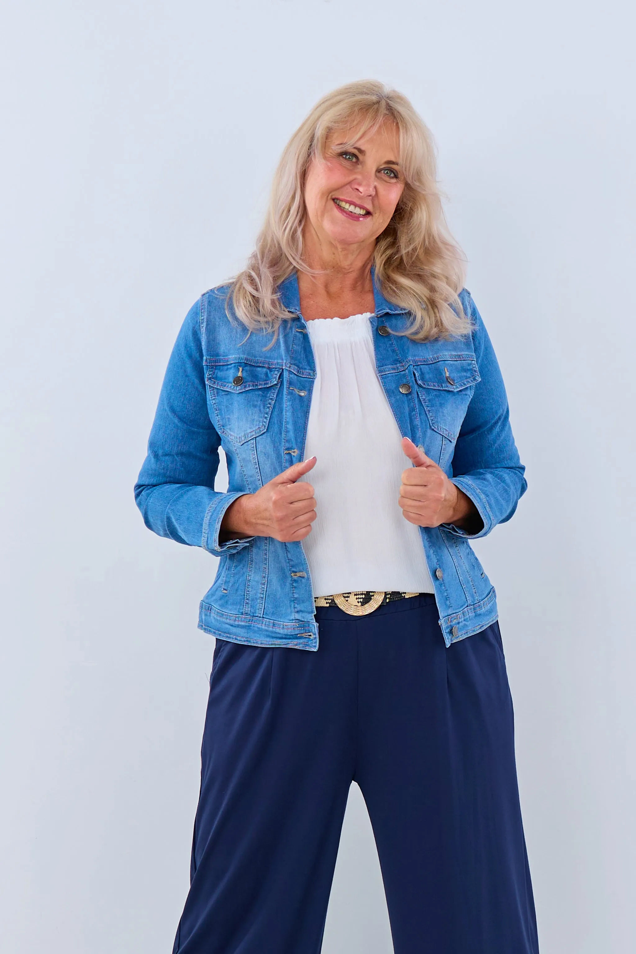 Jeansjacke, blue denim