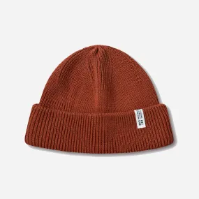 LABEL ESSENTIAL BEANIE - BRICK