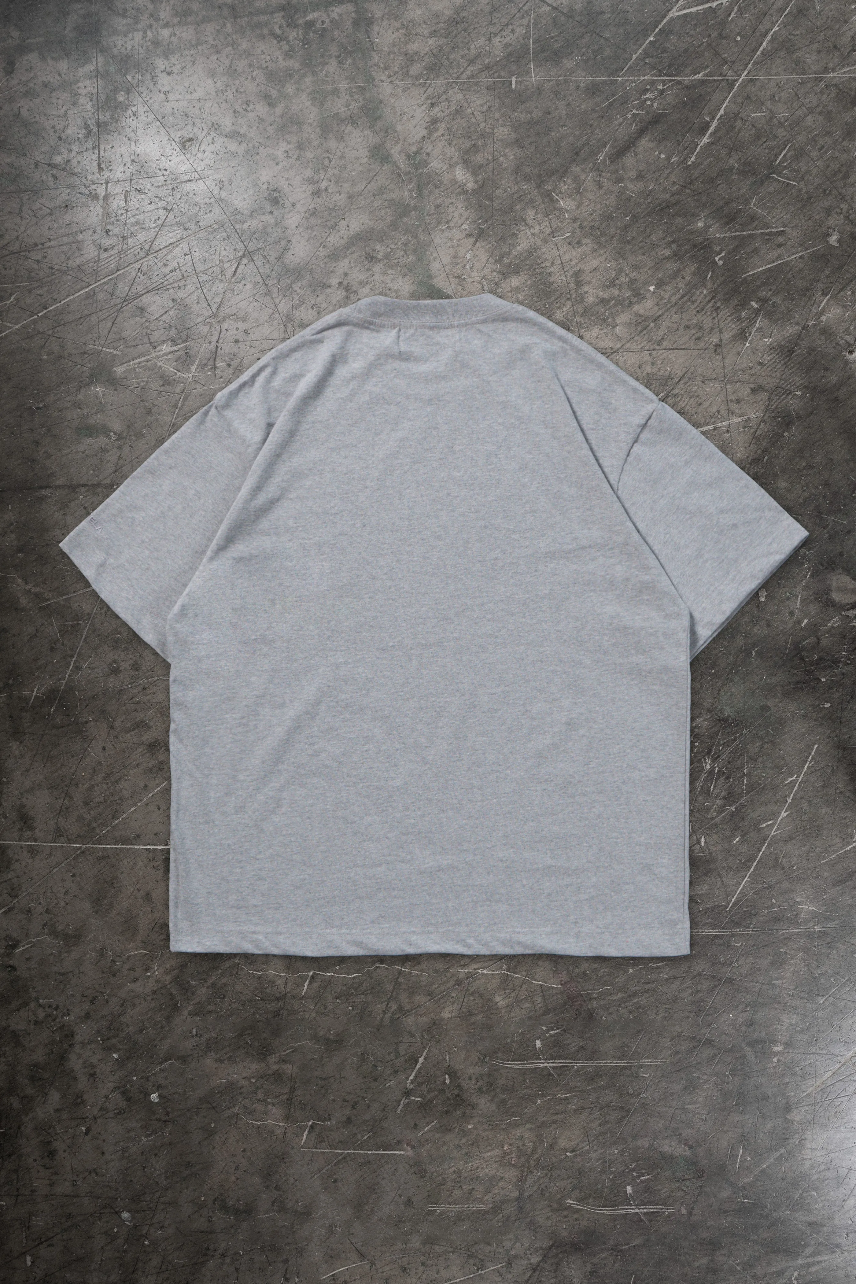 LIGHT GREY MELANGE T-SHIRT