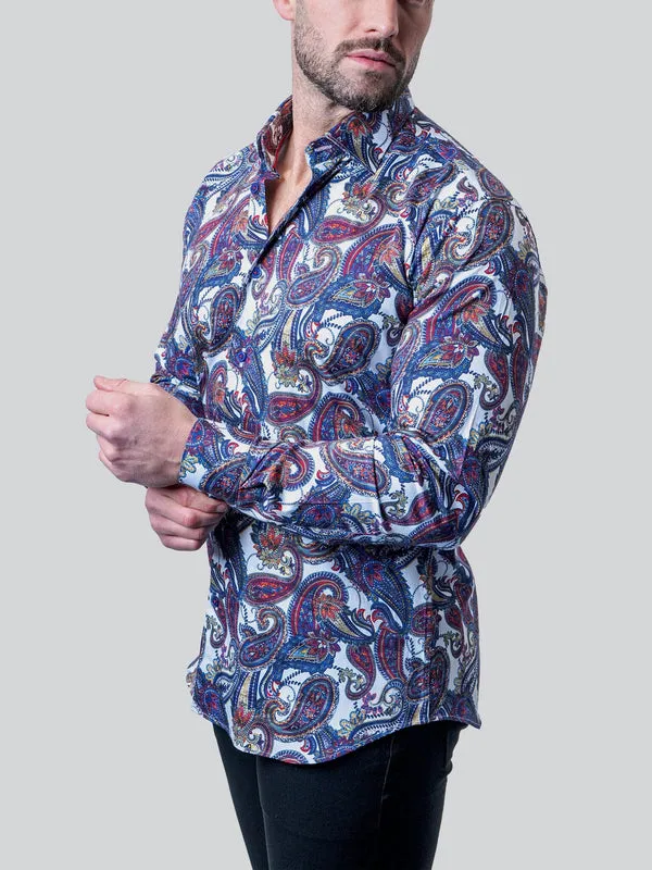 Maceoo Shirt | Fibonacci Bold Paisley Multi