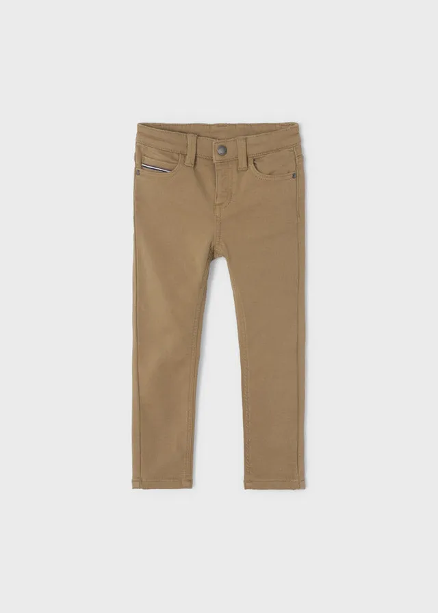 Mayoral Mini Soft Slim Fit Pants _Taupe 4591-22