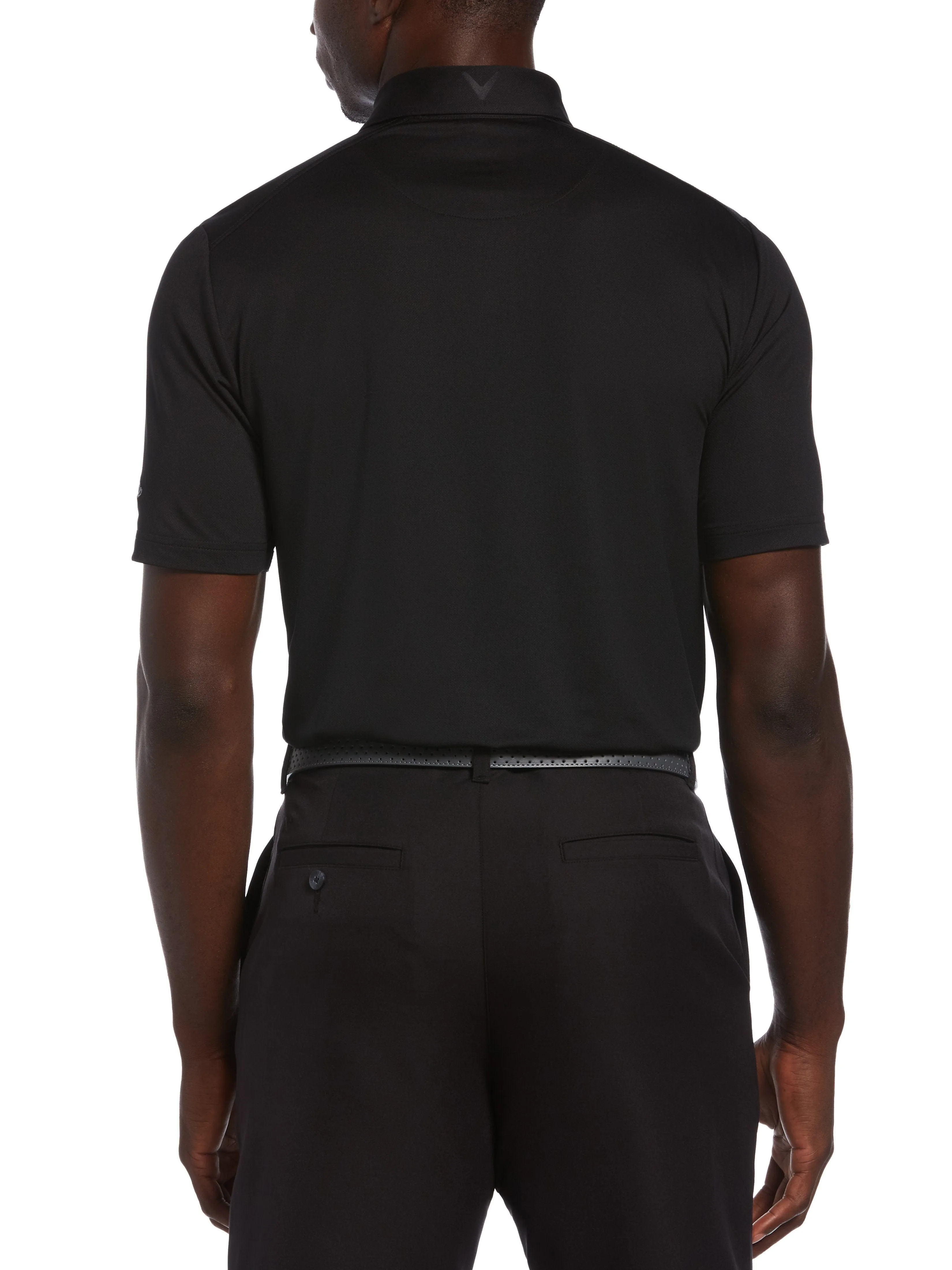 Mens Cooling Micro Hex Polo