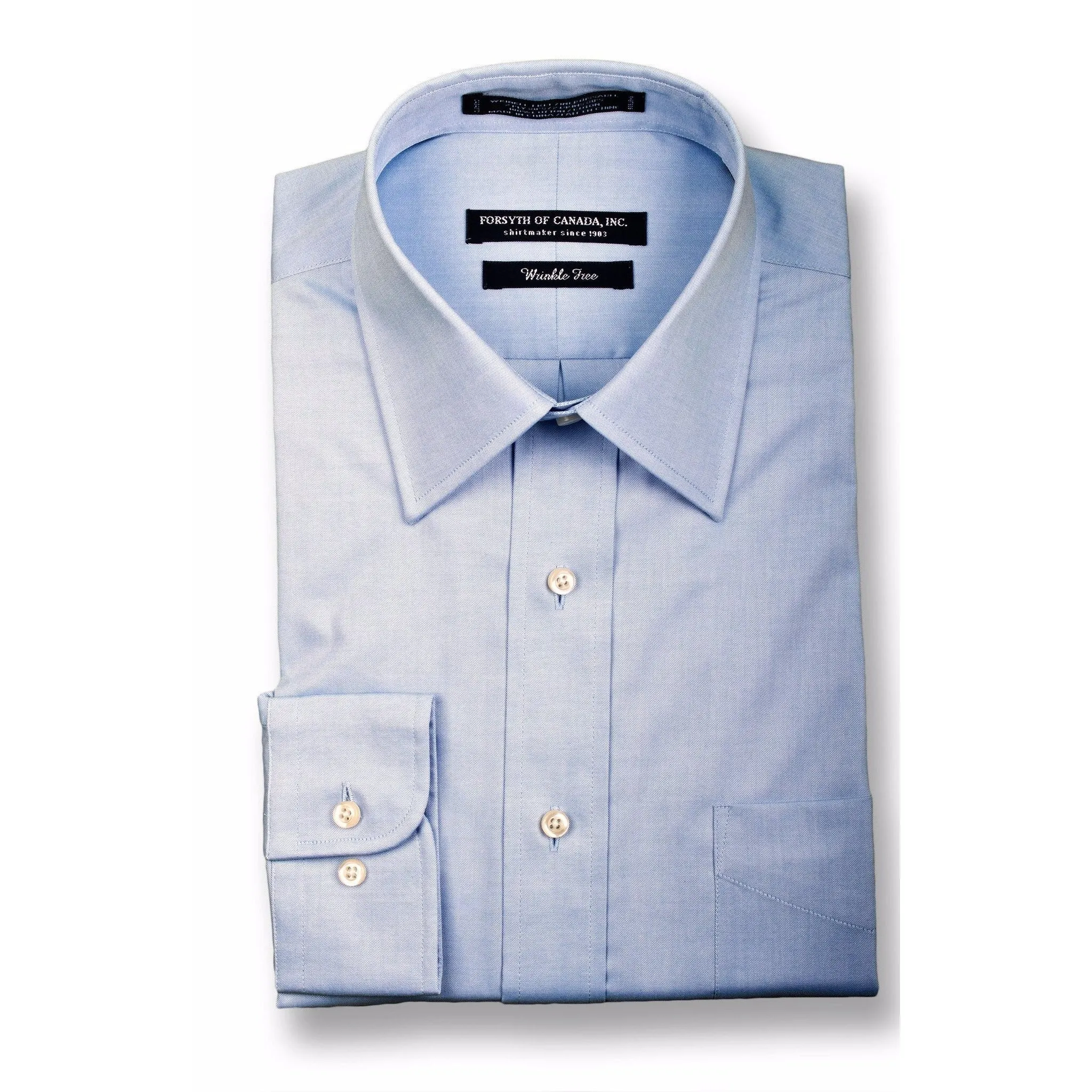 Men's Forsyth of Canada |The Freedom Shirt" Oli Spread Collar | Traditional Fit