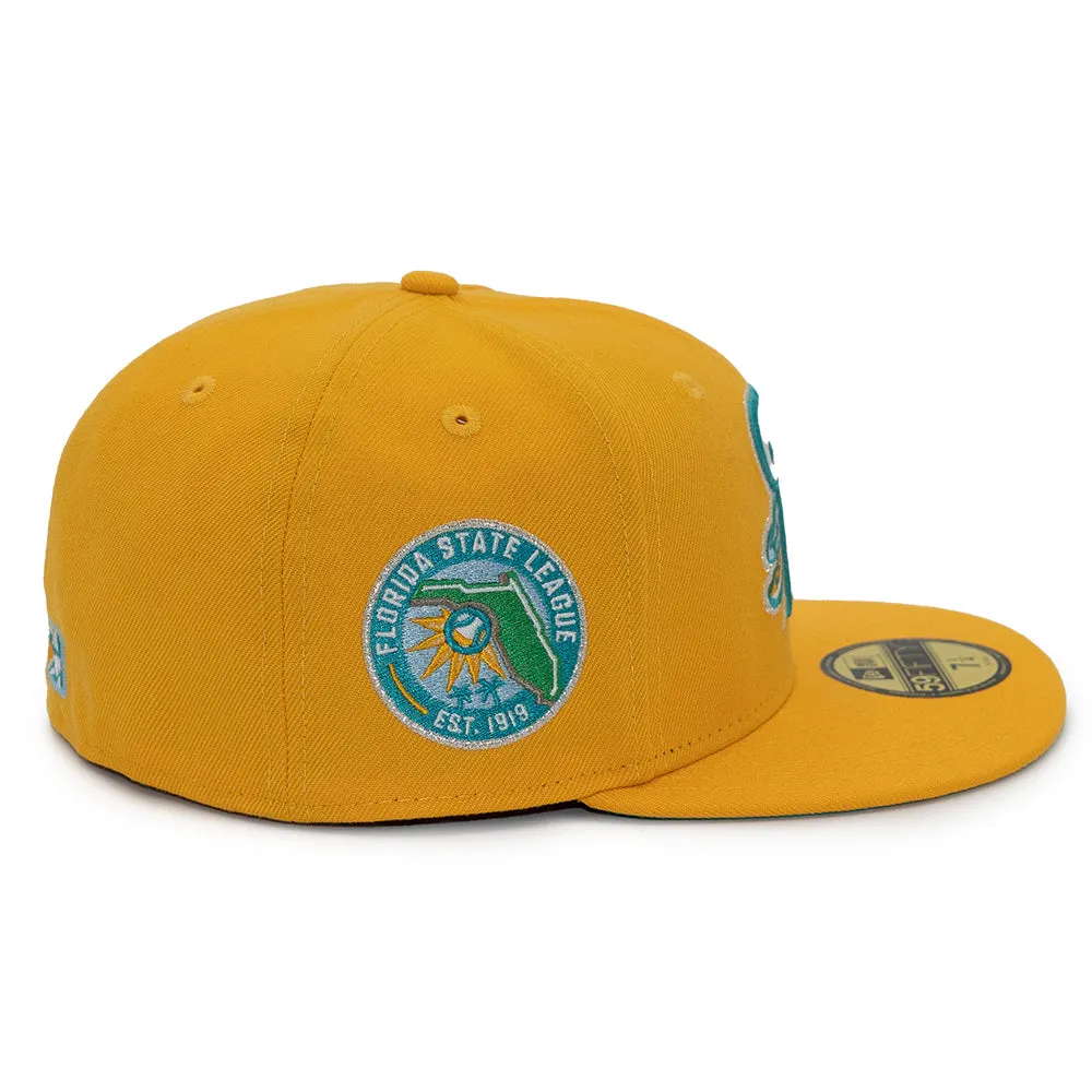 New Era Cap 59Fifty MiLB Daytona Tortuga FSL Side Patch Sunny Days Pack FRSH Exclusive