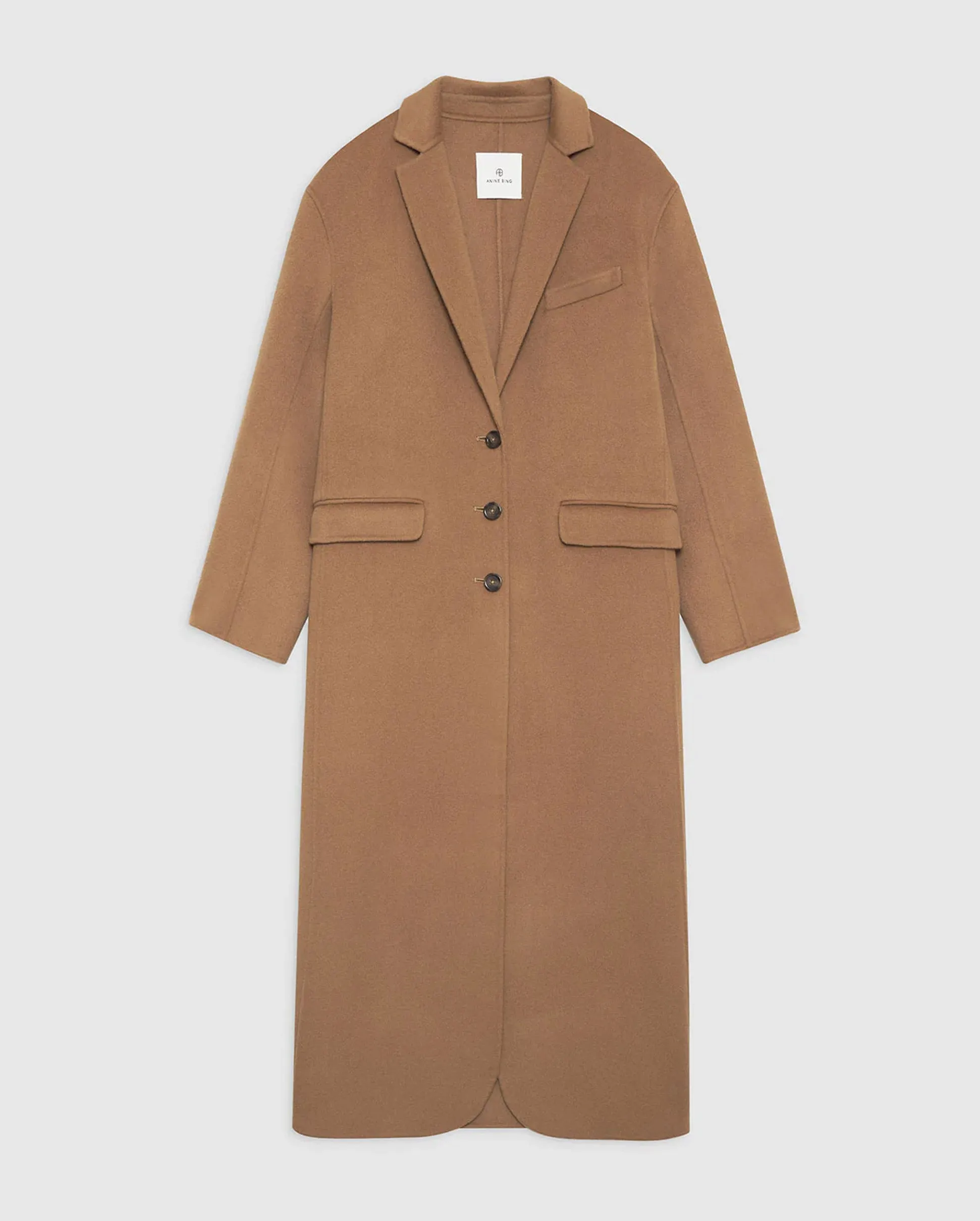 QUINN COAT / CAMEL CASHMERE BLEND