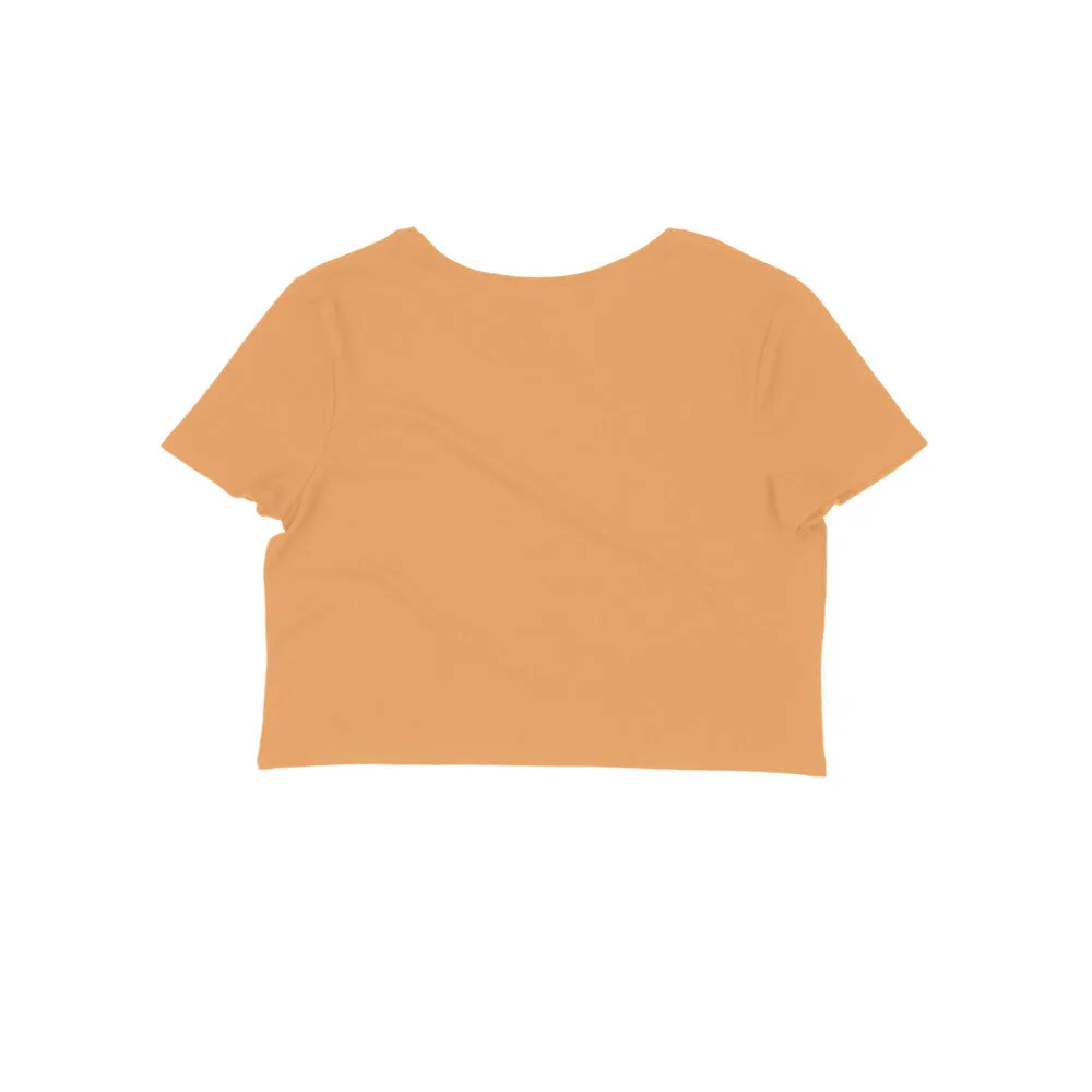 "A" akshara  - WOMEN'S KANNADA crop tops