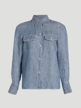 Rancher's Daughter Denim Shirt