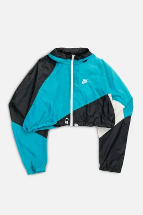 Rework Nike Crop Windbreaker - XL