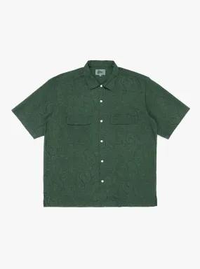 Sam Paisley Short Sleeve Shirt Green