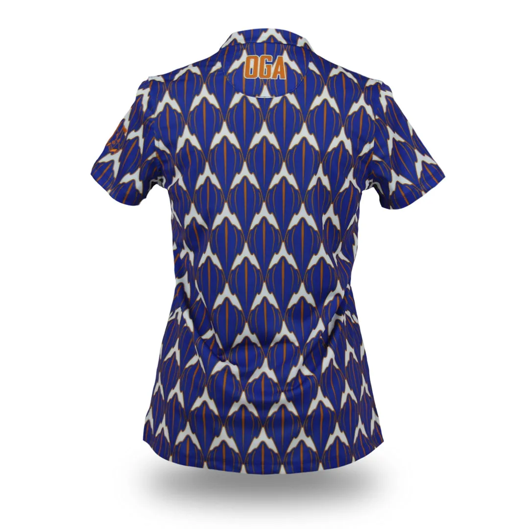 Shark Cobalt Rust - OGA Ladies Polo - Cobalt Blue